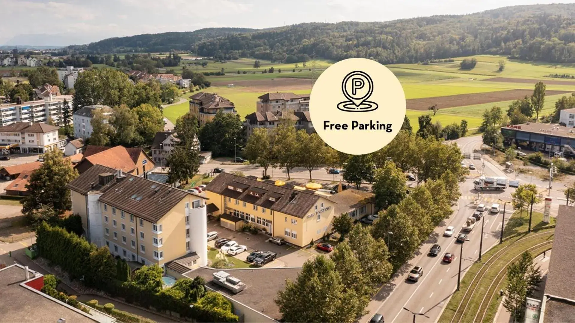 Property building in Sorell Hotel Sonnental Dübendorf Property building in Sorell Hotel Sonnental Dübendorf