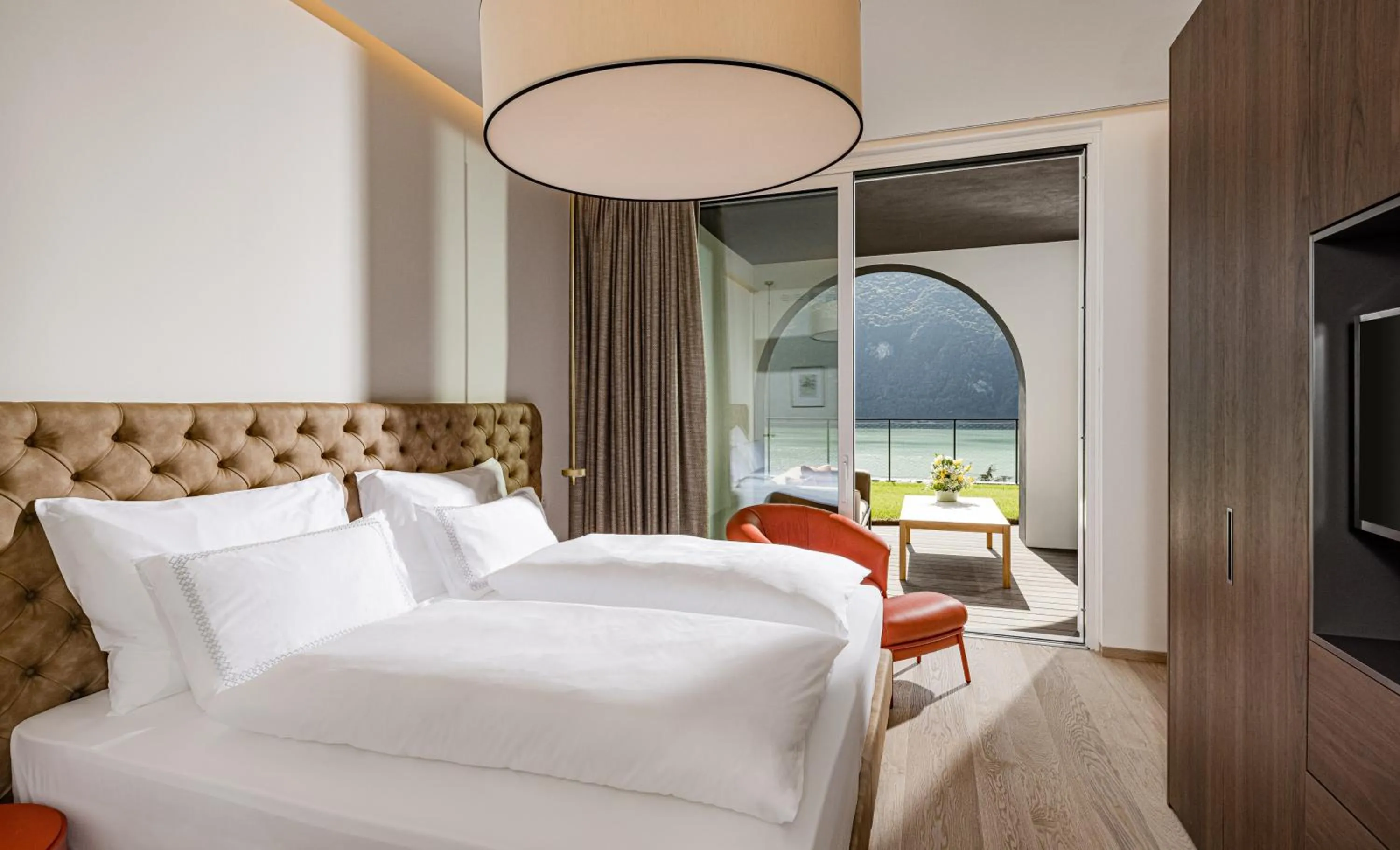 Bed in ARIA Retreat & SPA - The Leading Hotels of the World, located within Parco San Marco Resort