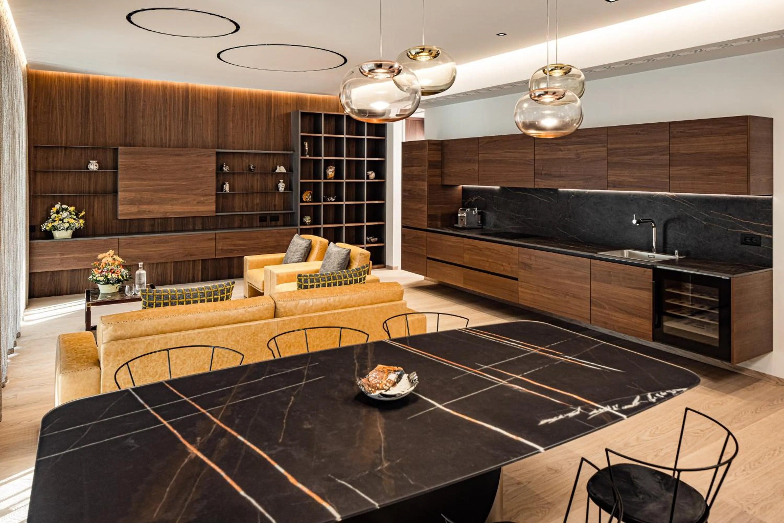 Living room in ARIA Retreat & SPA - The Leading Hotels of the World, located within Parco San Marco Resort