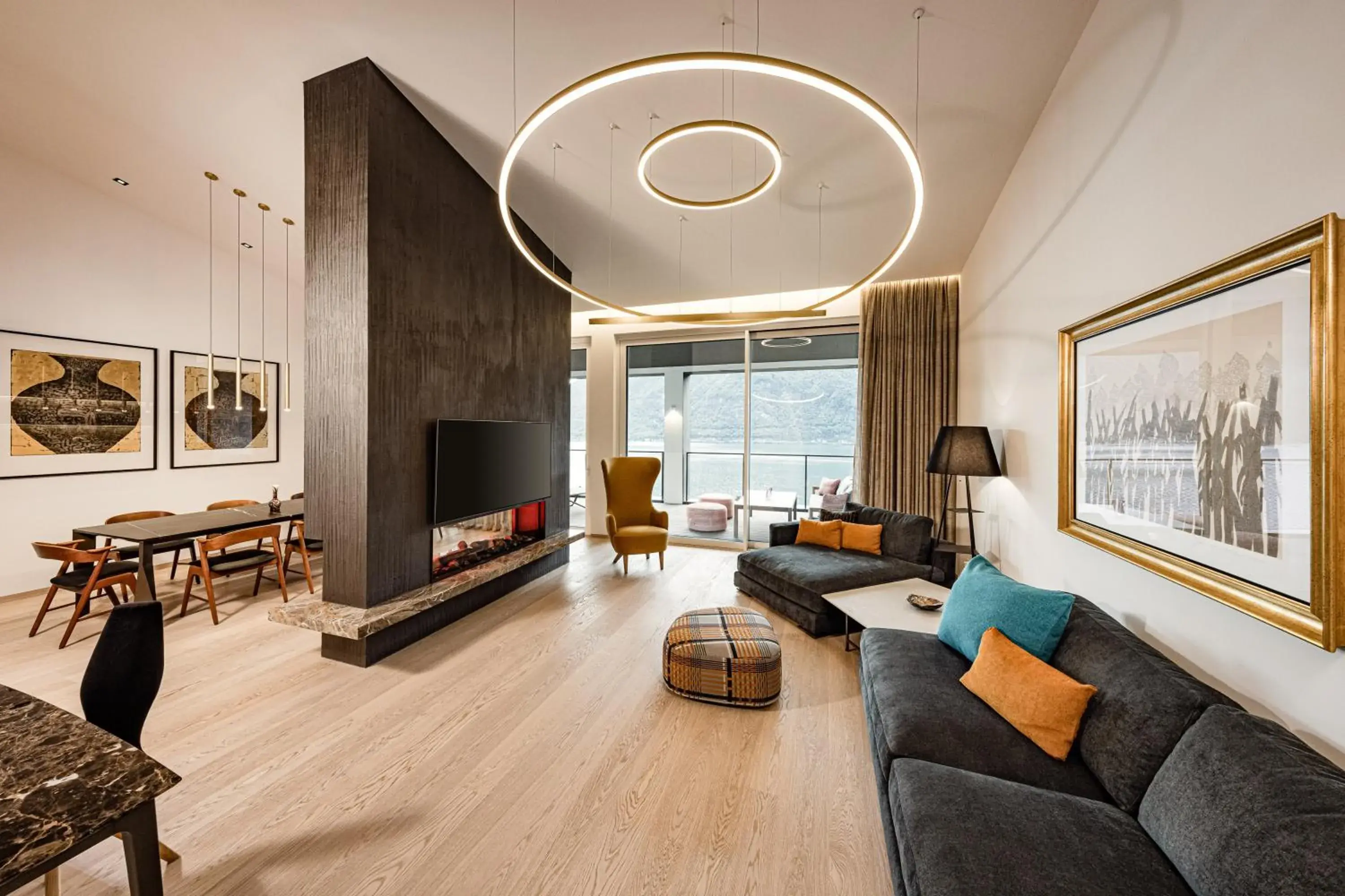 Living room in ARIA Retreat & SPA - The Leading Hotels of the World, located within Parco San Marco Resort Living room in ARIA Retreat & SPA - The Leading Hotels of the World, located within Parco San Marco Resort