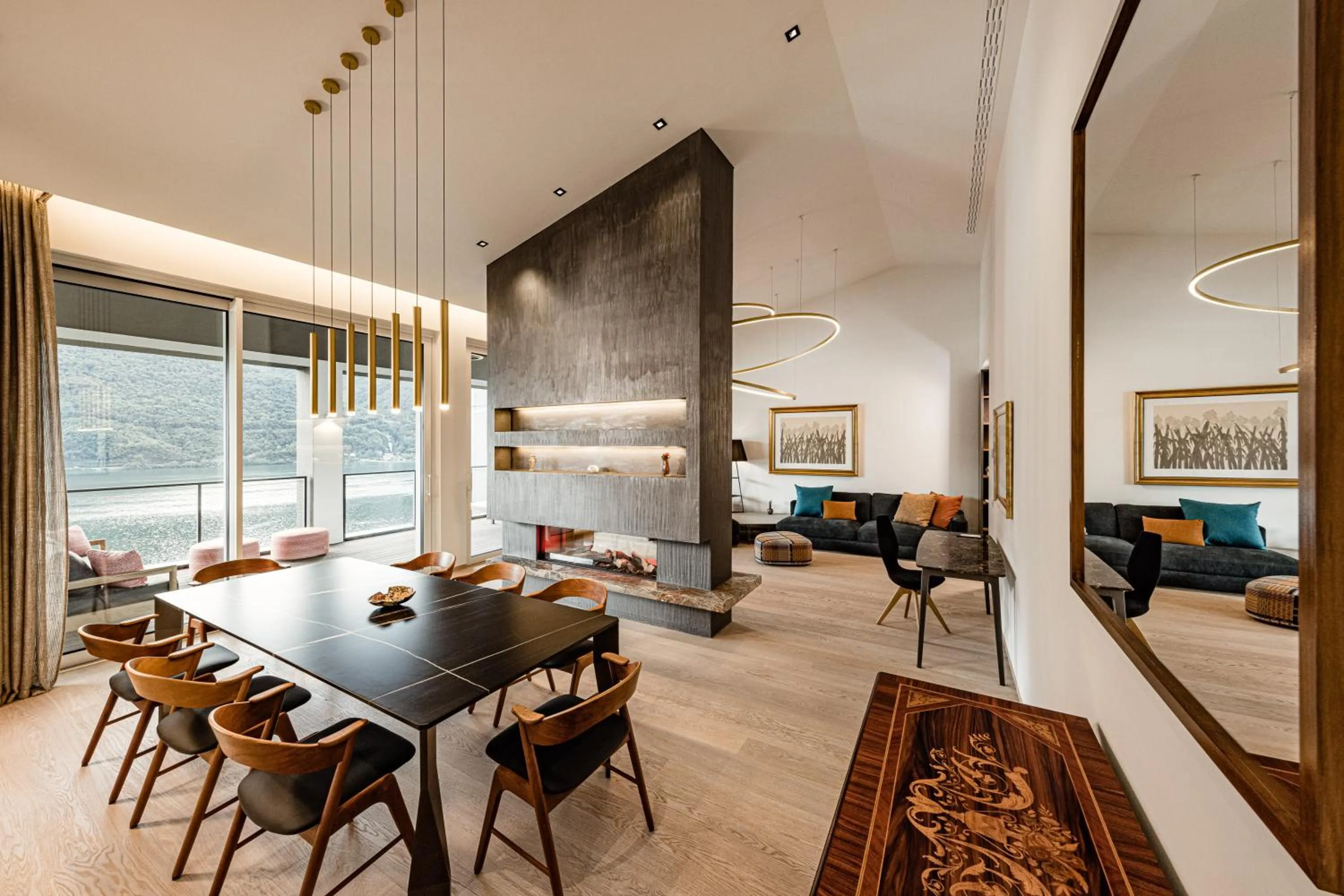 Living room in ARIA Retreat & SPA - The Leading Hotels of the World, located within Parco San Marco Resort