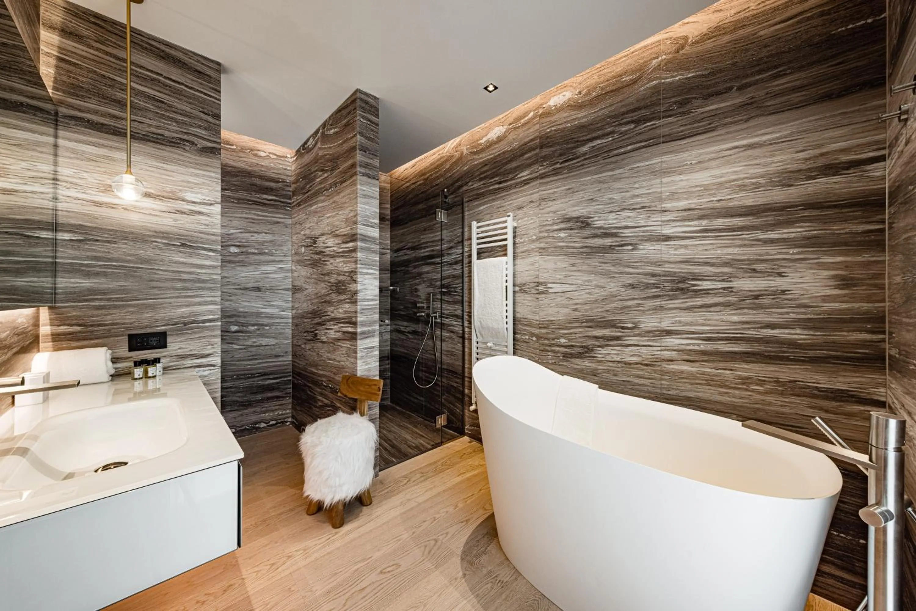 Bathroom in ARIA Retreat & SPA - The Leading Hotels of the World, located within Parco San Marco Resort