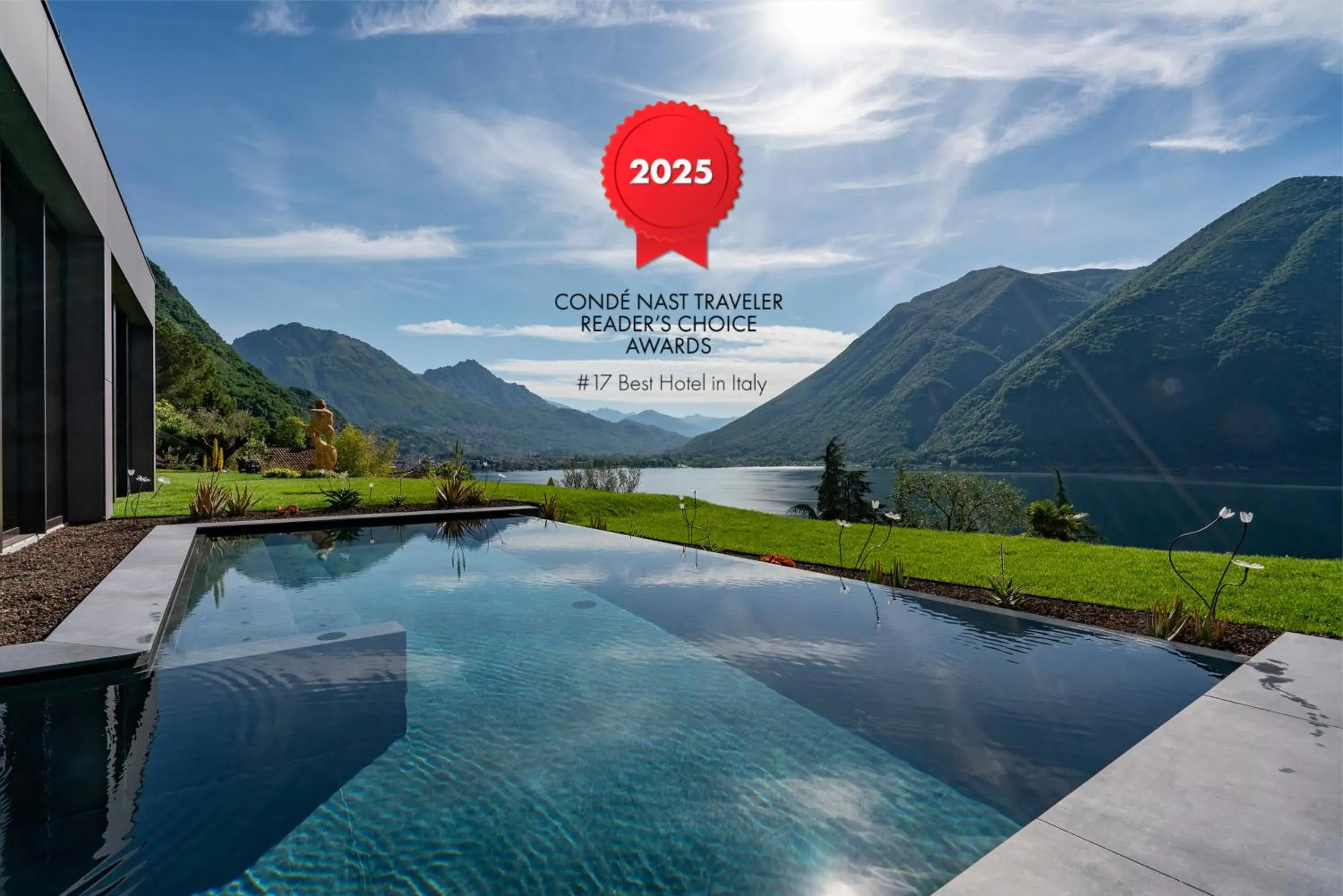 Swimming pool in ARIA Retreat & SPA - The Leading Hotels of the World Swimming pool in ARIA Retreat & SPA - The Leading Hotels of the World