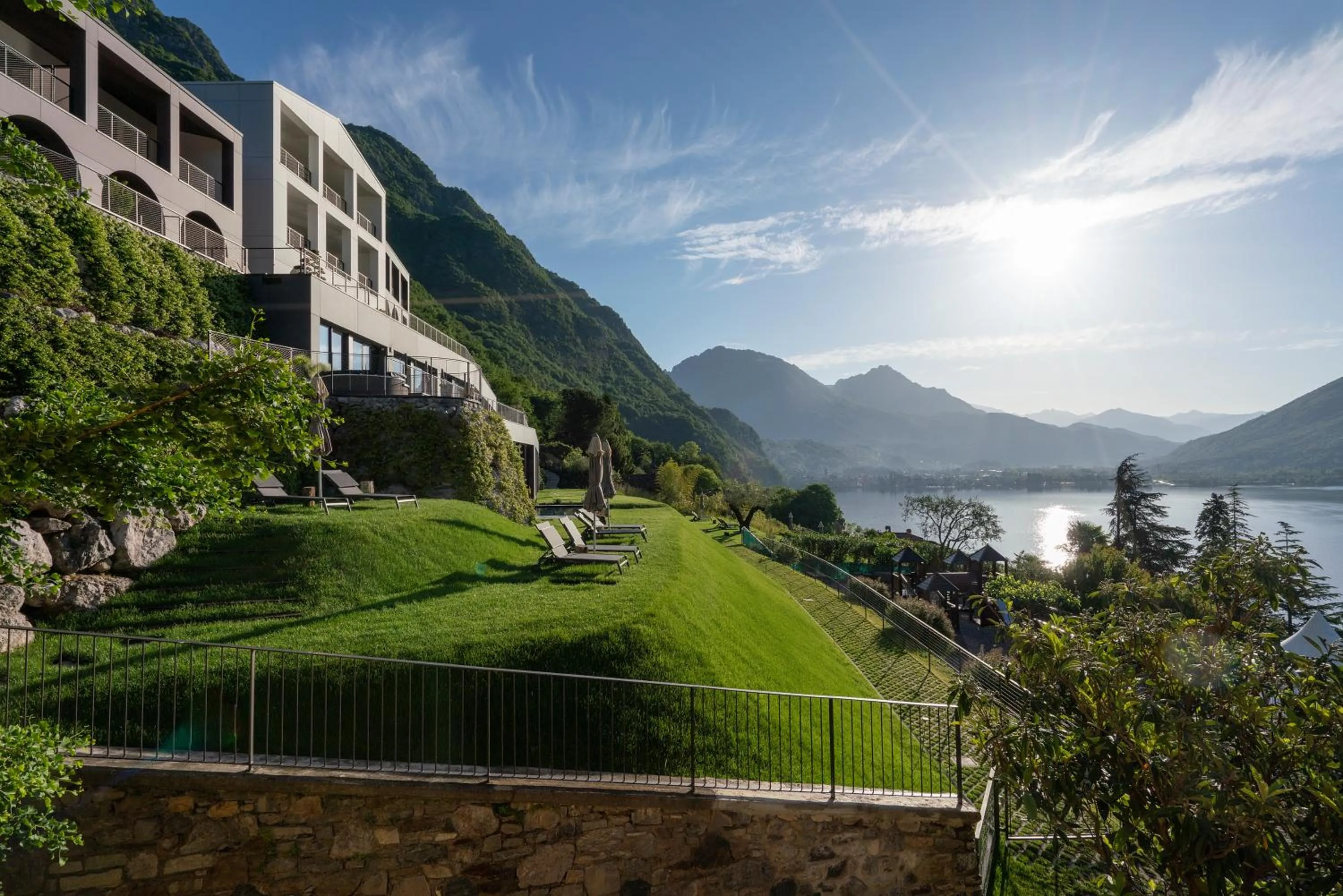 Property building in ARIA Retreat & SPA - The Leading Hotels of the World, located within Parco San Marco Resort