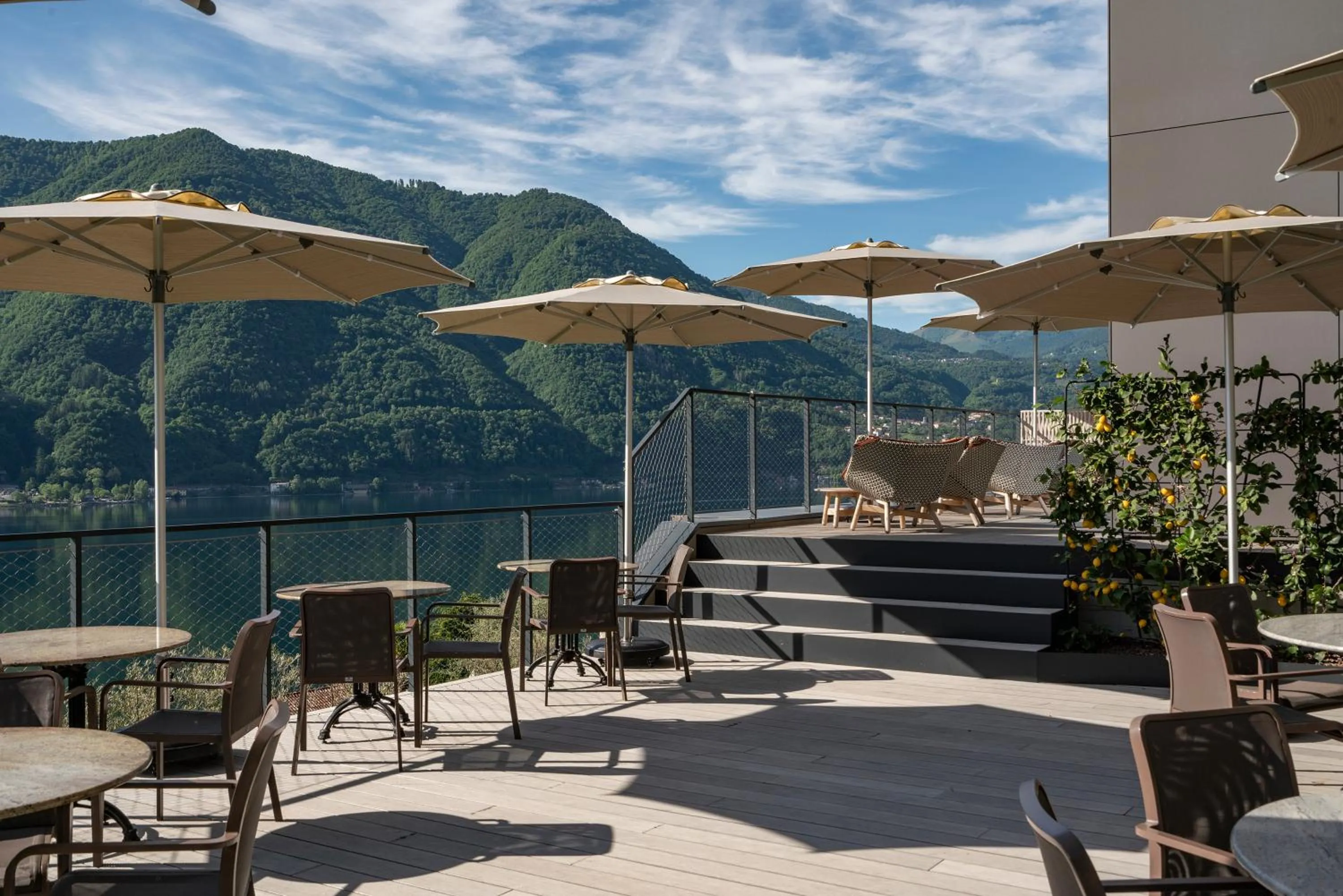 Balcony/Terrace in ARIA Retreat & SPA - The Leading Hotels of the World, located within Parco San Marco Resort