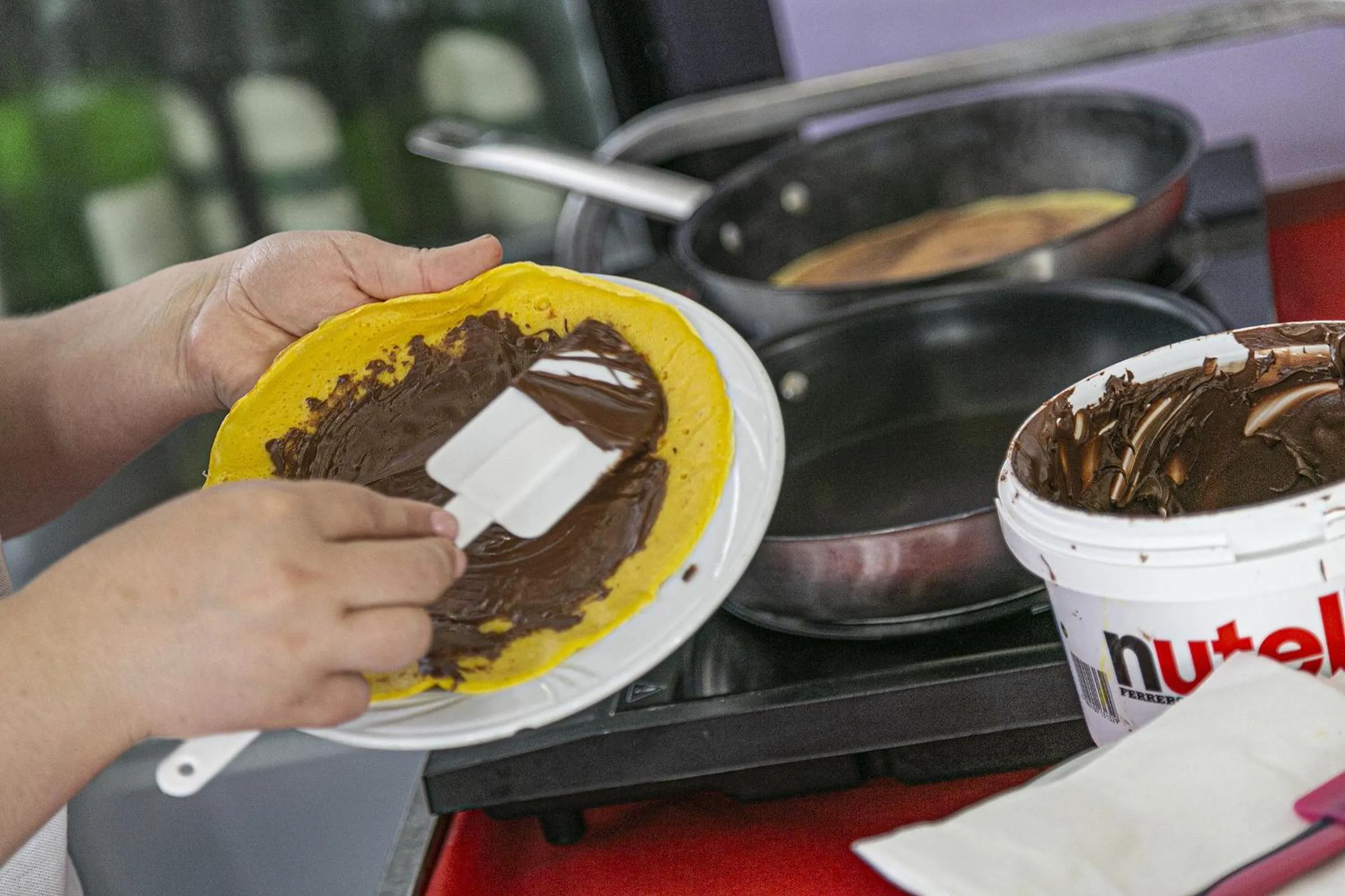 Italian breakfast in Hotel Tropical
