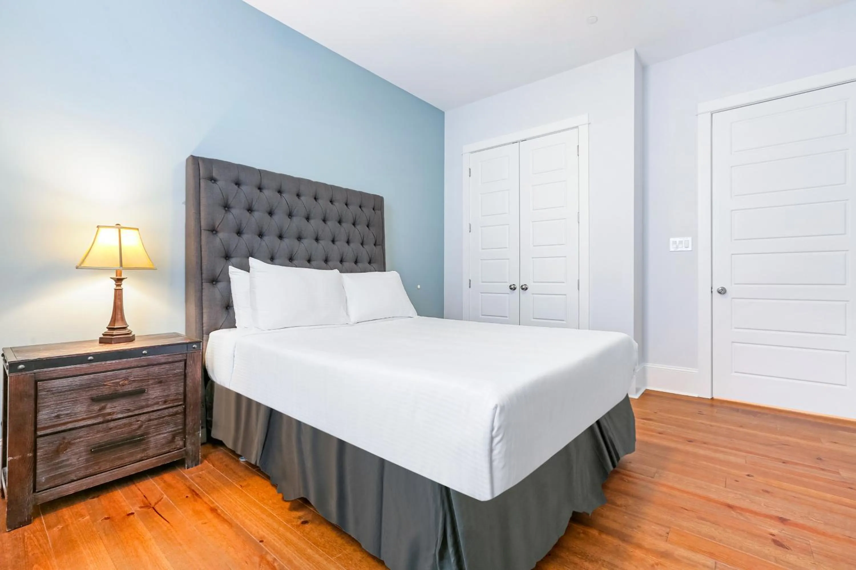 Bedroom, Bed in Hosteeva Chic Urban Retreat w Pool Steps to St Charles Ave and Near Bourbon St