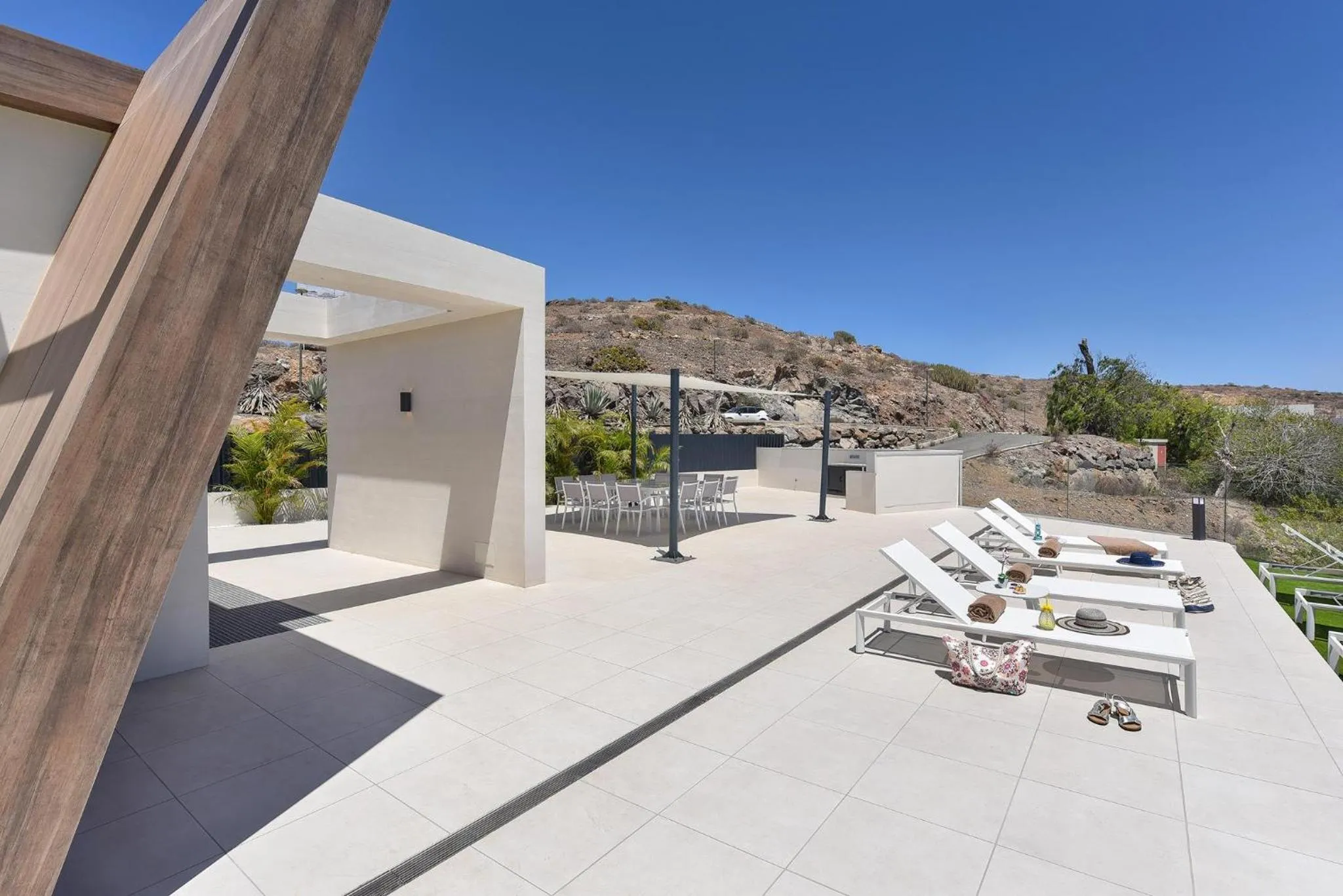 Patio in Salobre Sunset Villa V&L Salobre by VillaGranCanaria