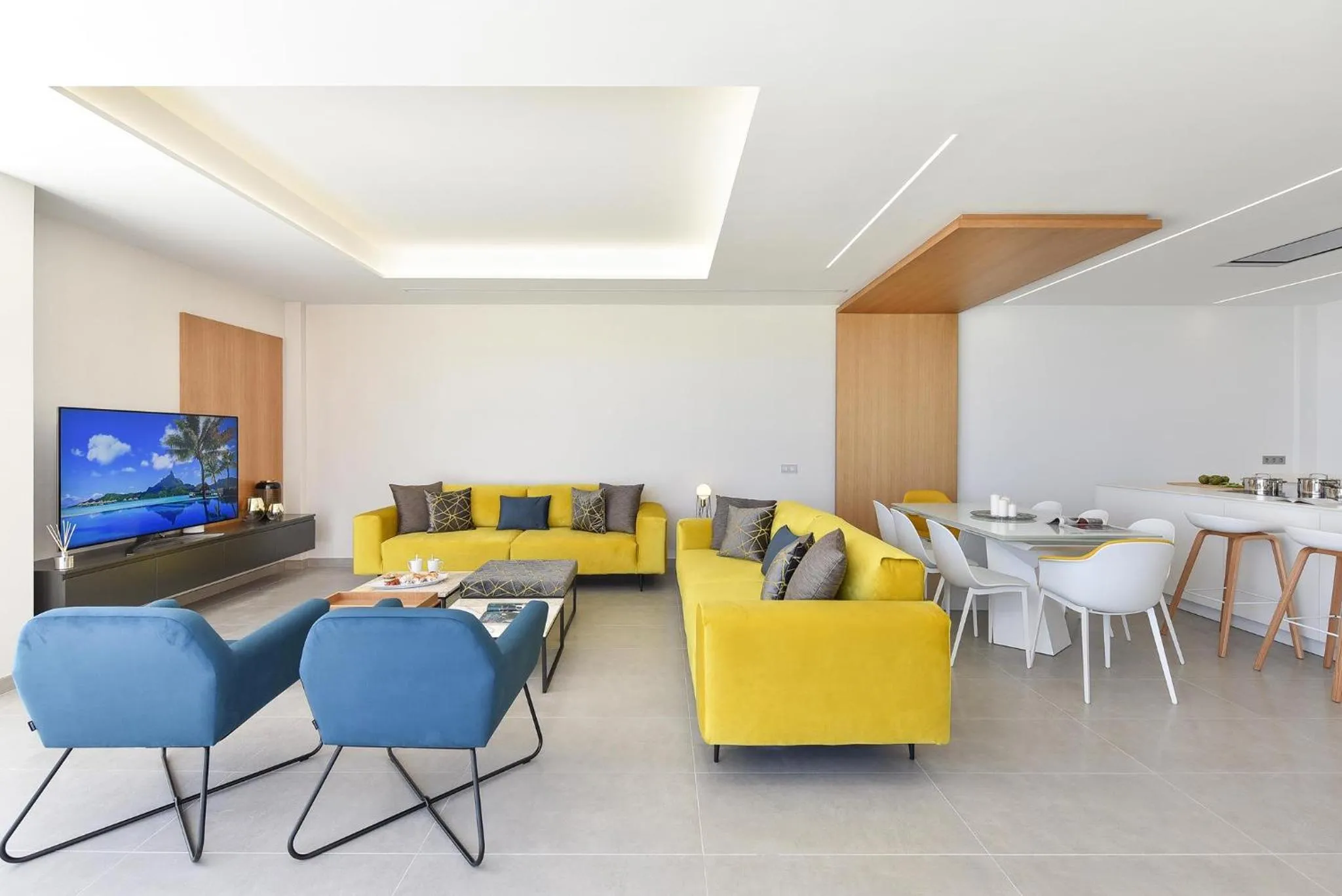 TV and multimedia in Salobre Sunset Villa V&L Salobre by VillaGranCanaria