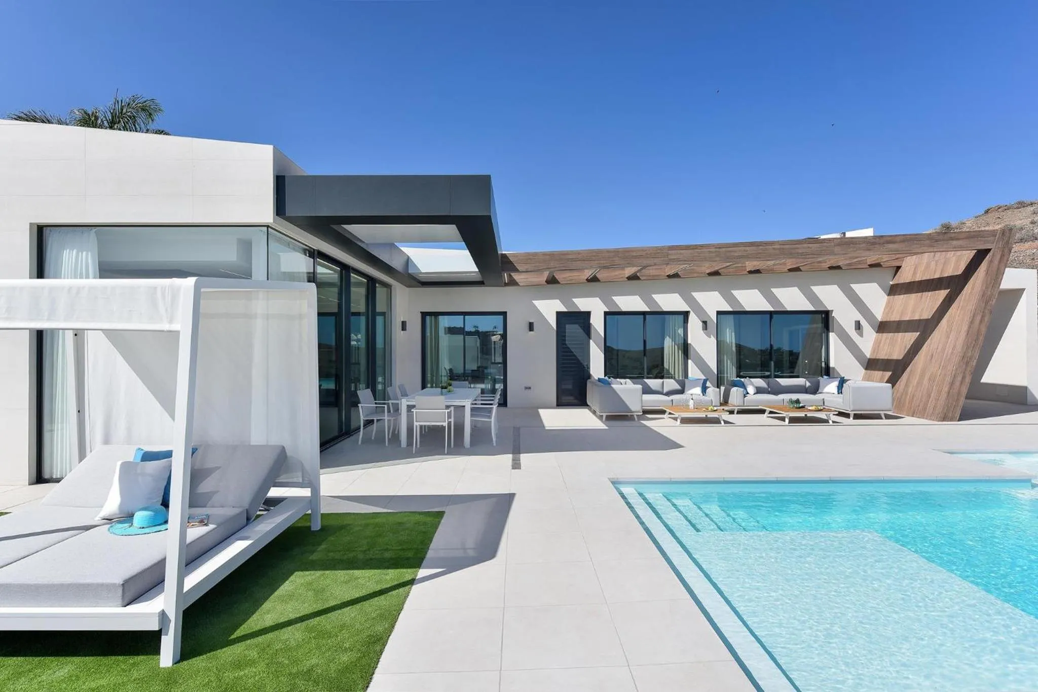 Property building in Salobre Sunset Villa V&L Salobre by VillaGranCanaria