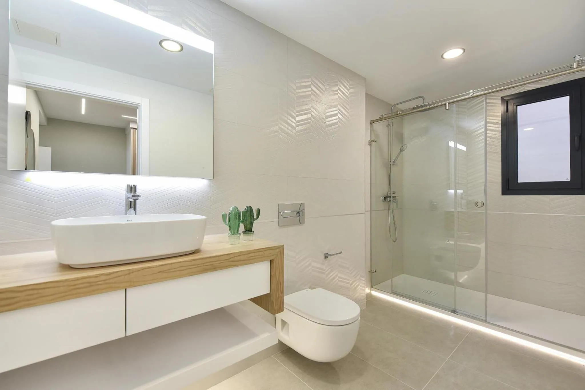 Shower in Salobre Sunset Villa V&L Salobre by VillaGranCanaria