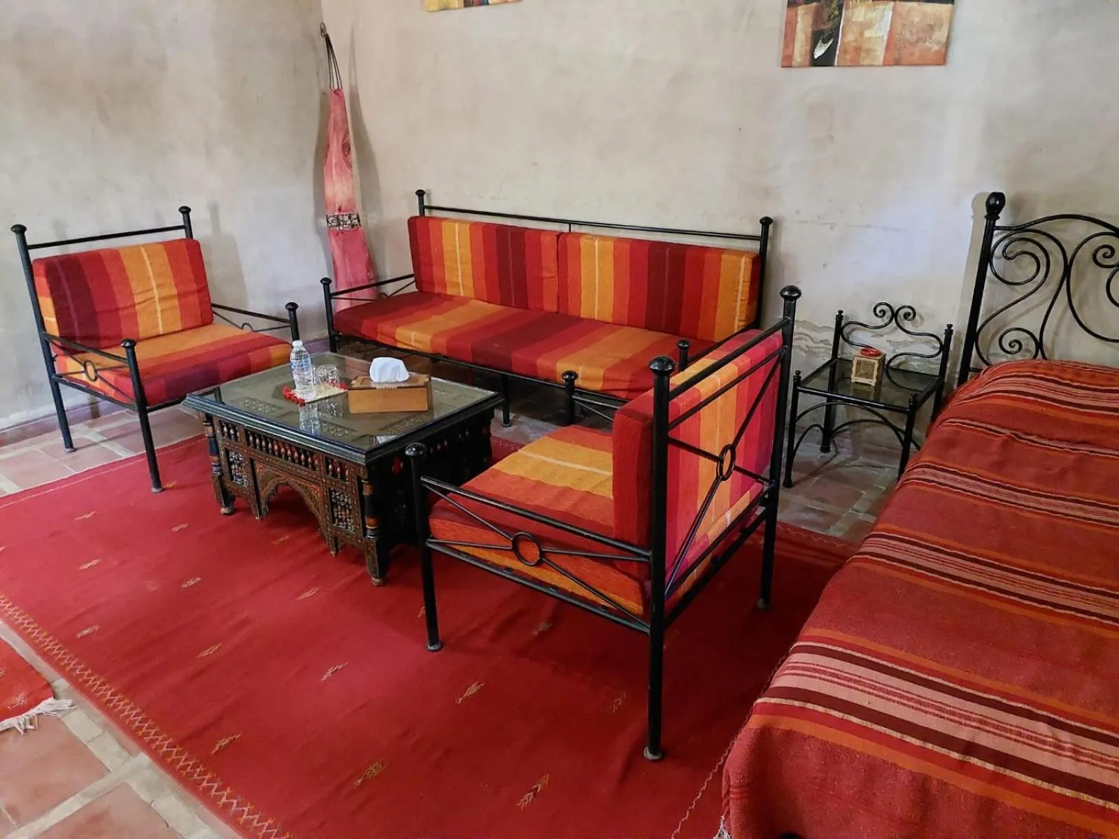 Bed in Riad Ain Khadra