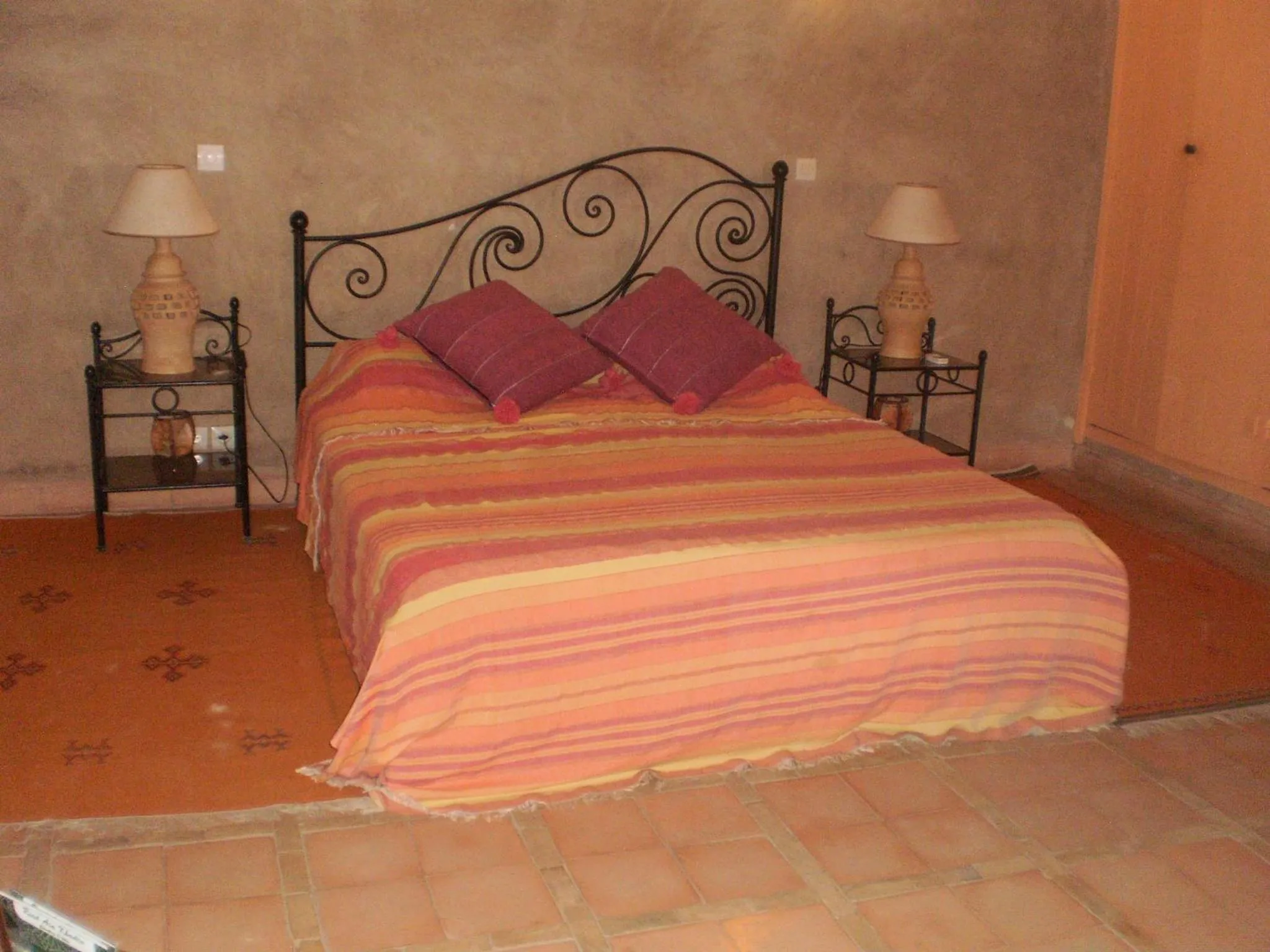 Bed in Riad Ain Khadra