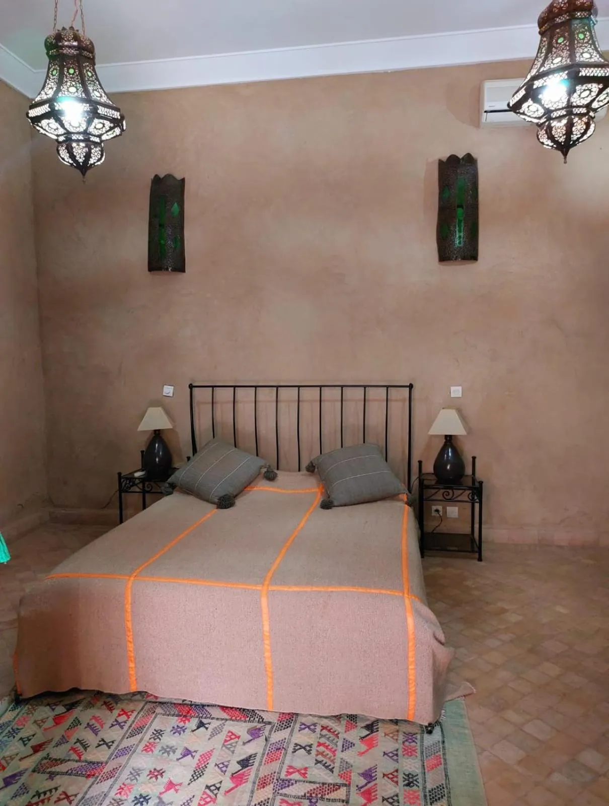 Bed in Riad Ain Khadra