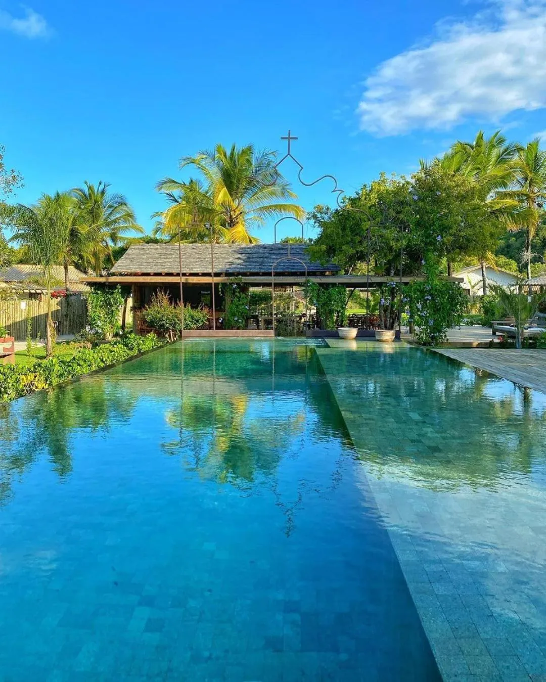 Garden in Villa dos Nativos Boutique Hotel