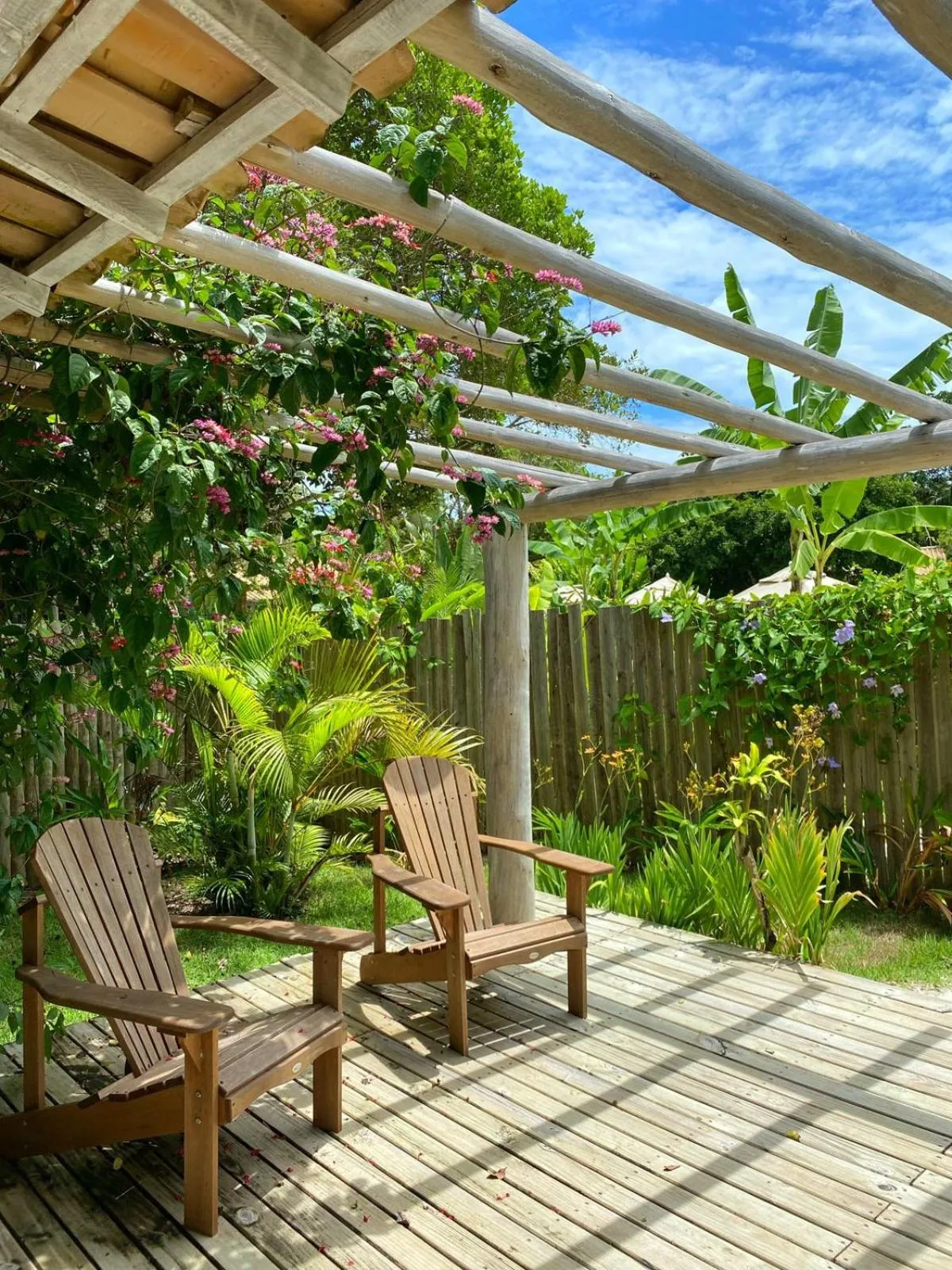 Patio in Villa dos Nativos Boutique Hotel