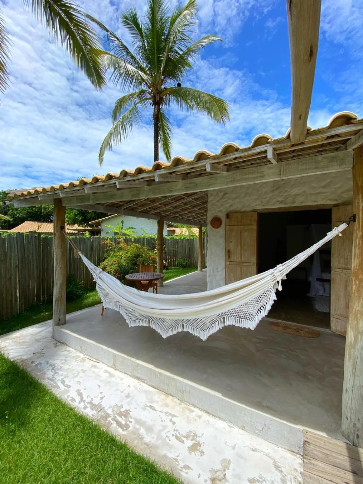 Patio in Villa dos Nativos Boutique Hotel