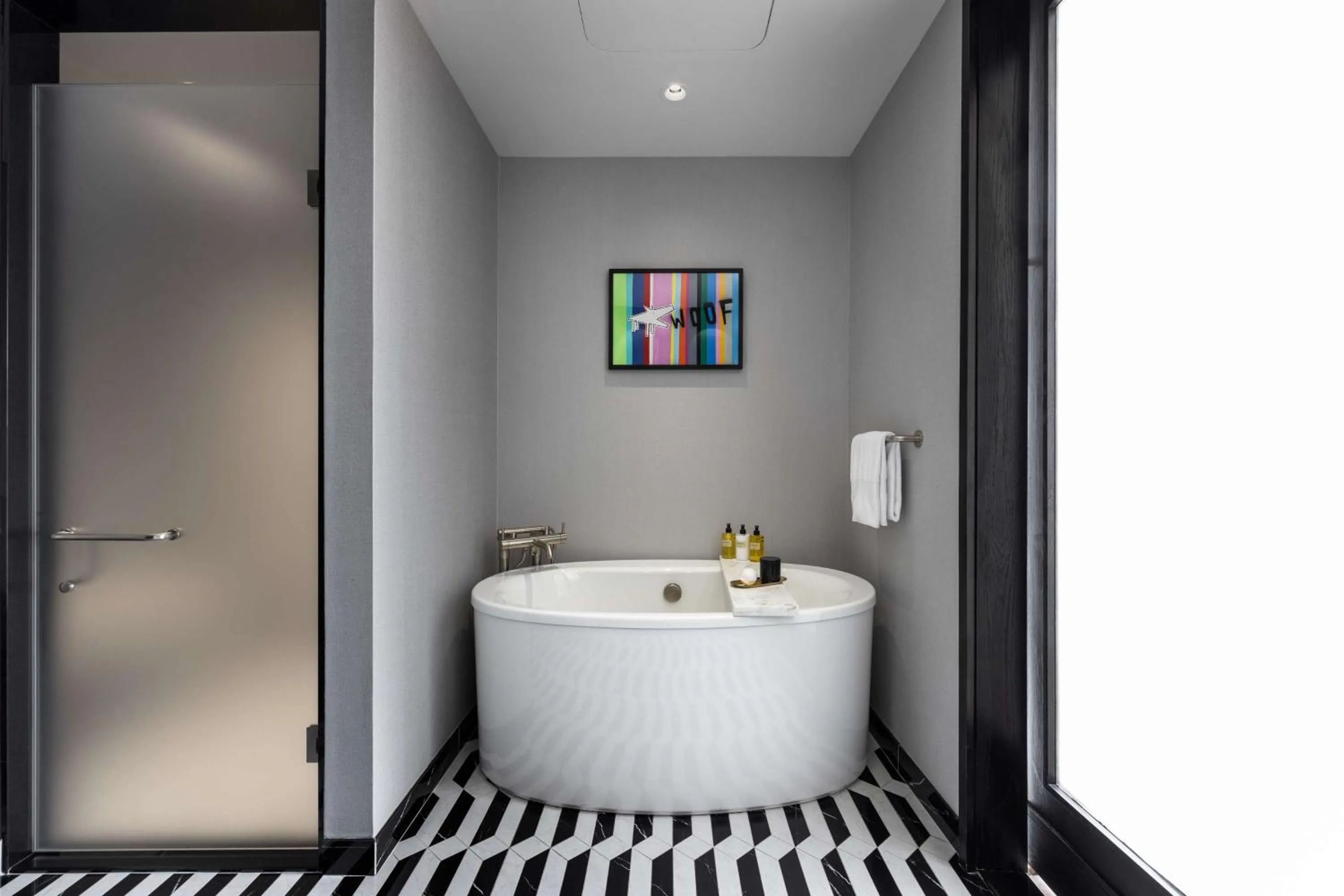 Bathroom in Daxton Hotel Birmingham, Curio Collection by Hilton