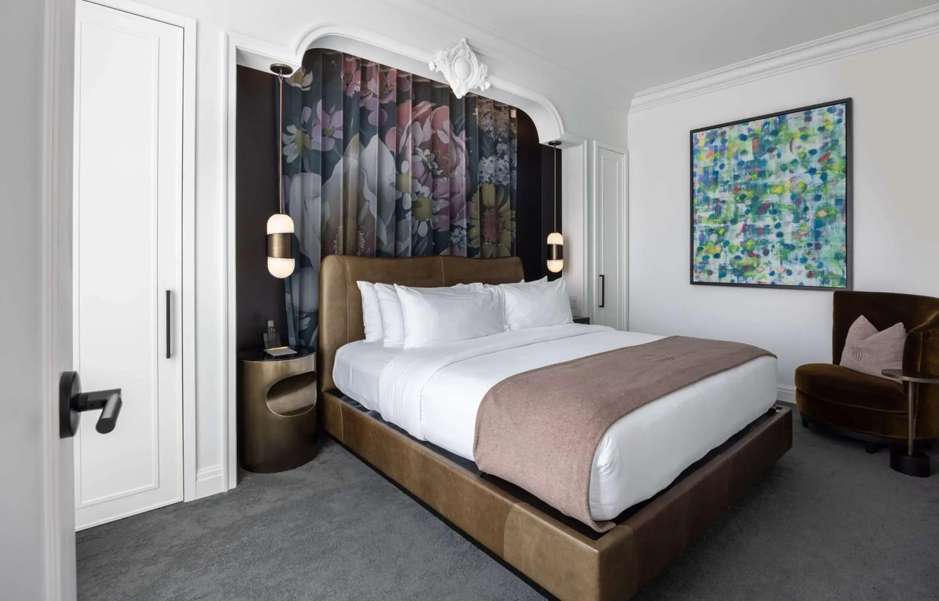 Bed in Daxton Hotel Birmingham, Curio Collection by Hilton Bed in Daxton Hotel Birmingham, Curio Collection by Hilton