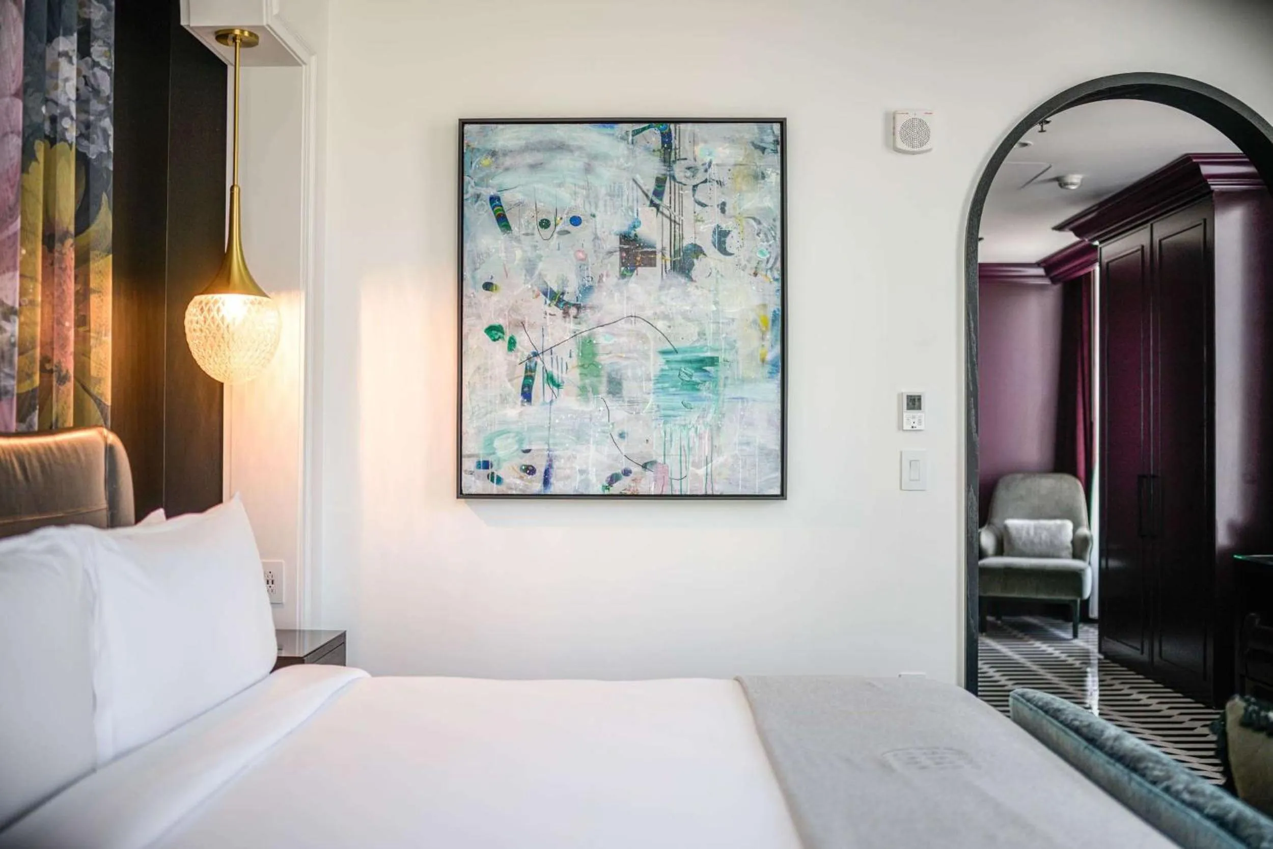 Bed in Daxton Hotel Birmingham, Curio Collection by Hilton