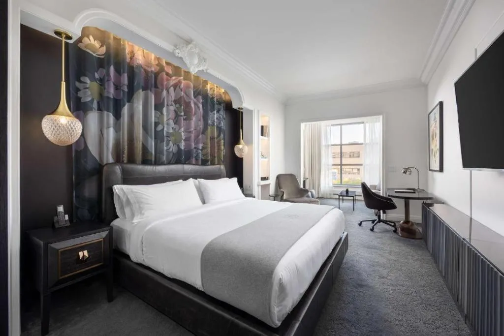 Bed in Daxton Hotel Birmingham, Curio Collection by Hilton