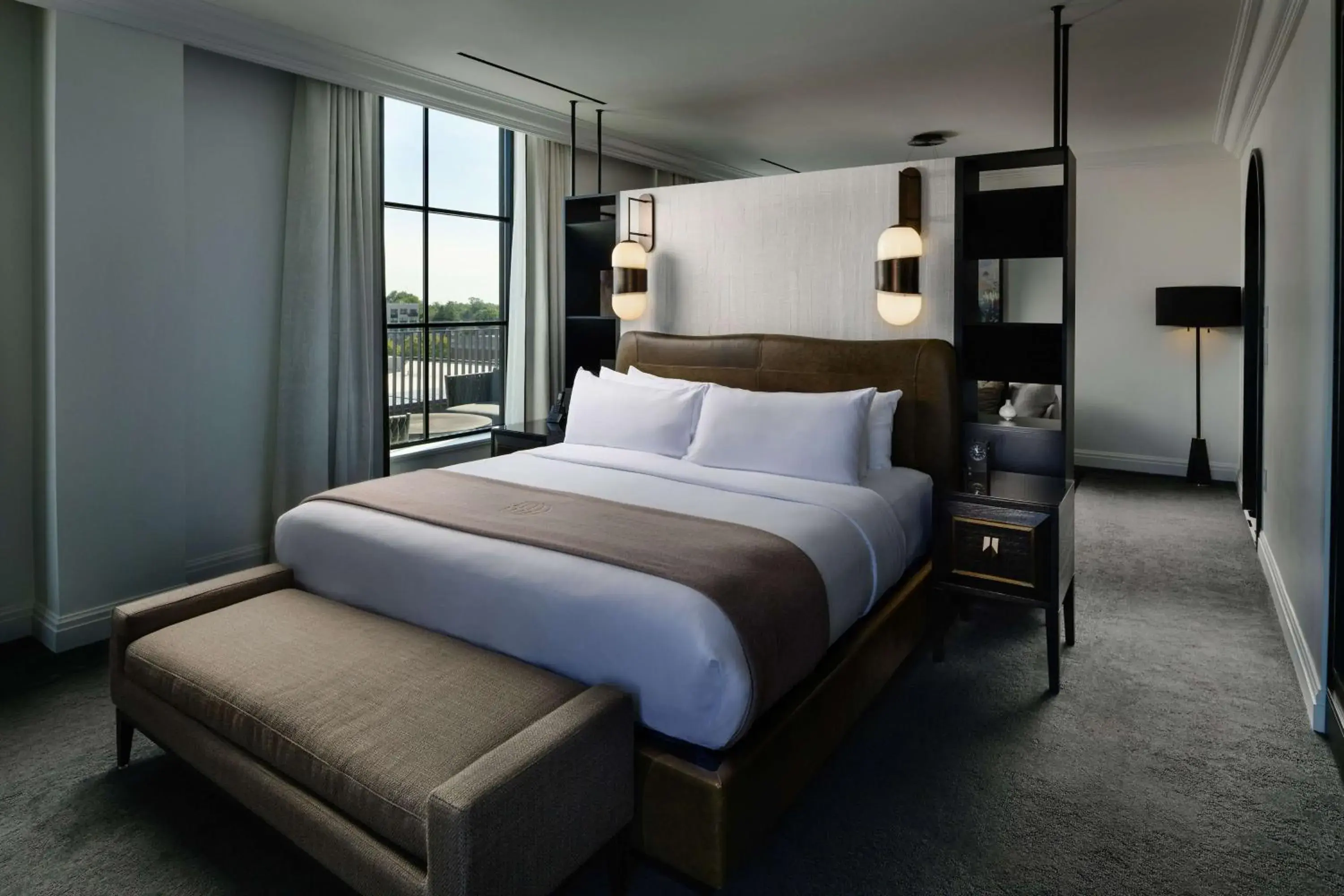 Bed in Daxton Hotel Birmingham, Curio Collection by Hilton Bed in Daxton Hotel Birmingham, Curio Collection by Hilton