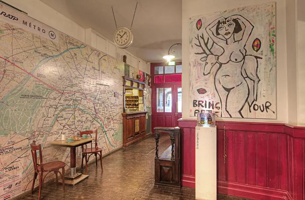 Lobby or reception in Hotel Orphée - Großes Haus