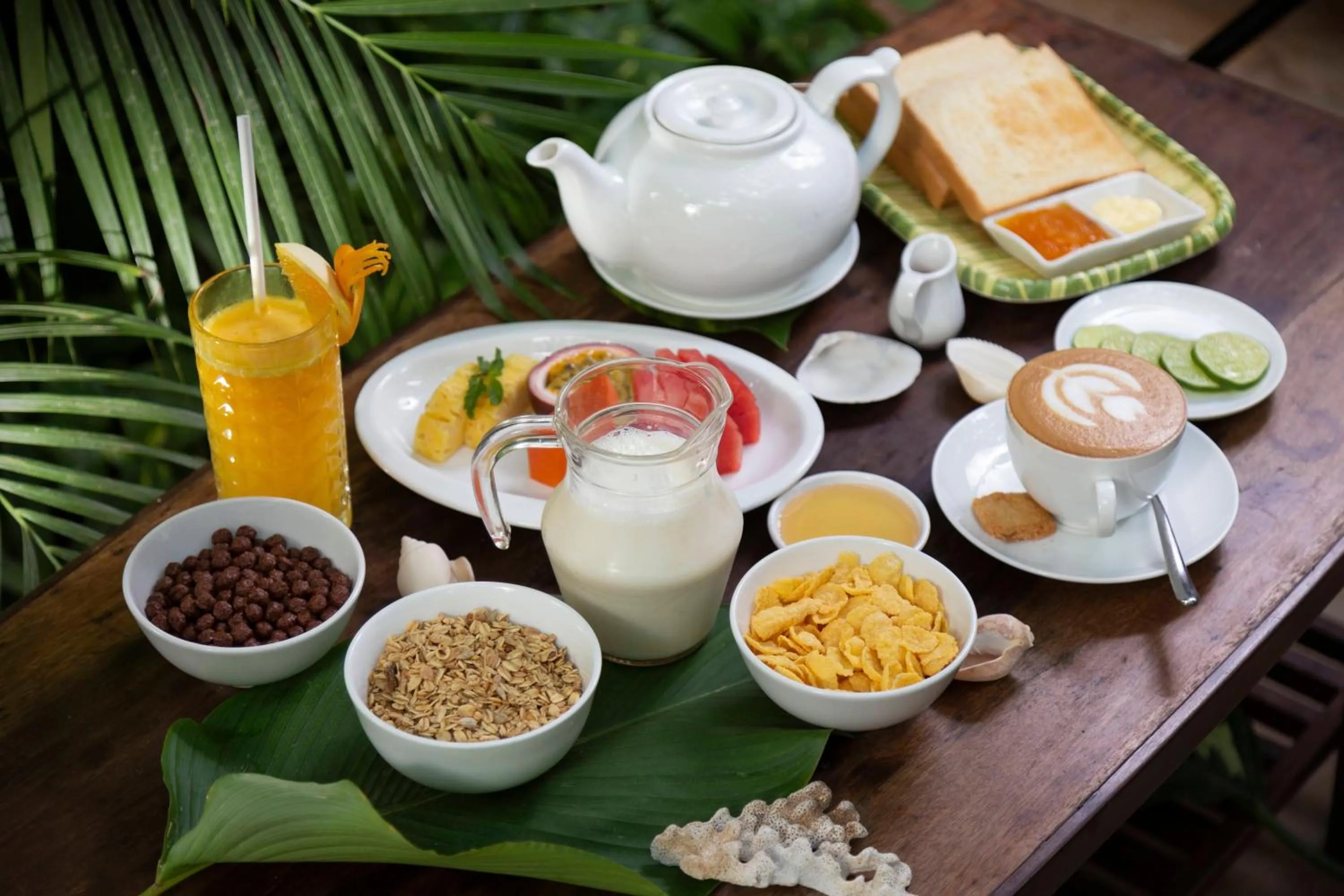 Breakfast in Eden Beach Resort by EHM