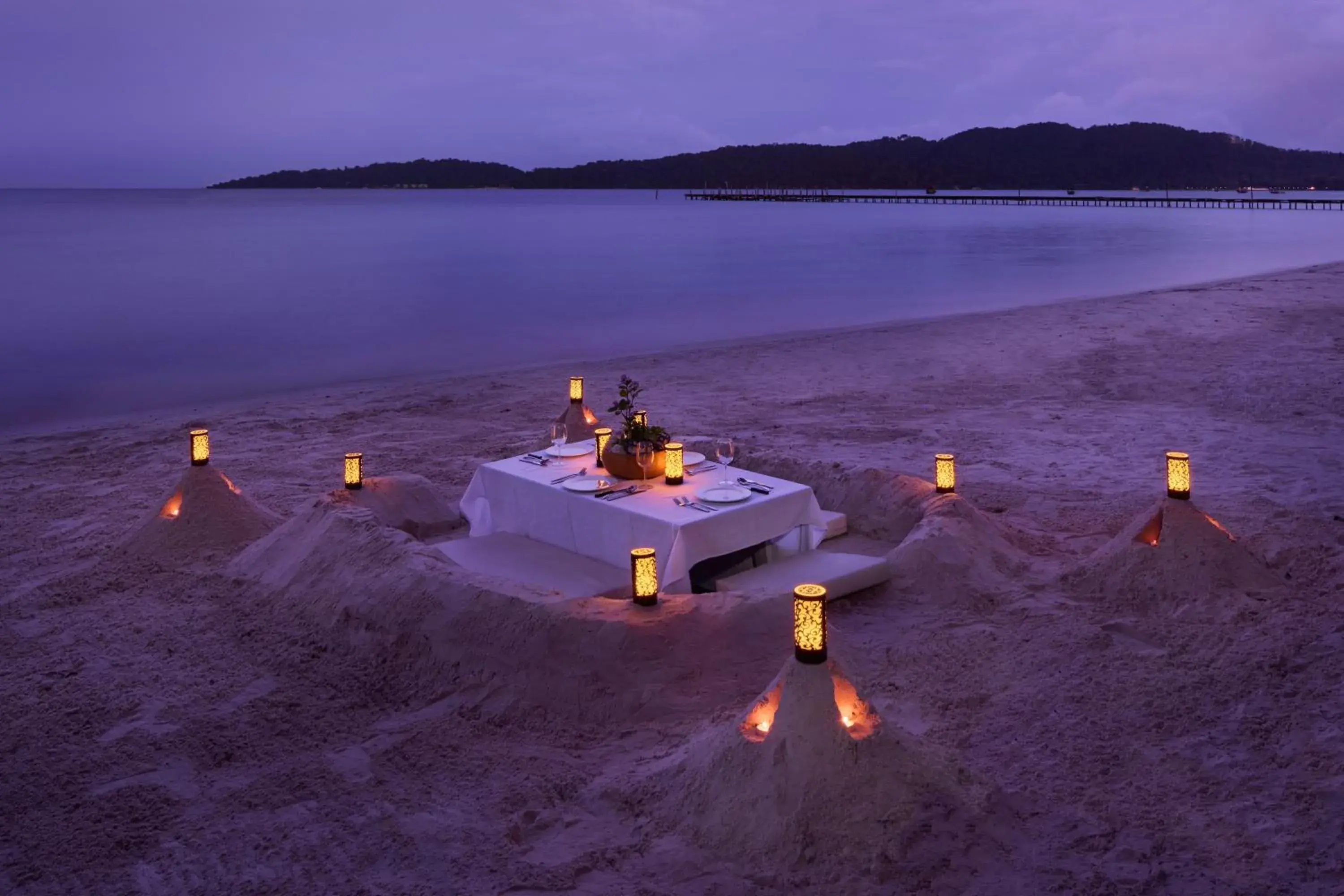 Night in Eden Beach Resort by EHM Night in Eden Beach Resort by EHM