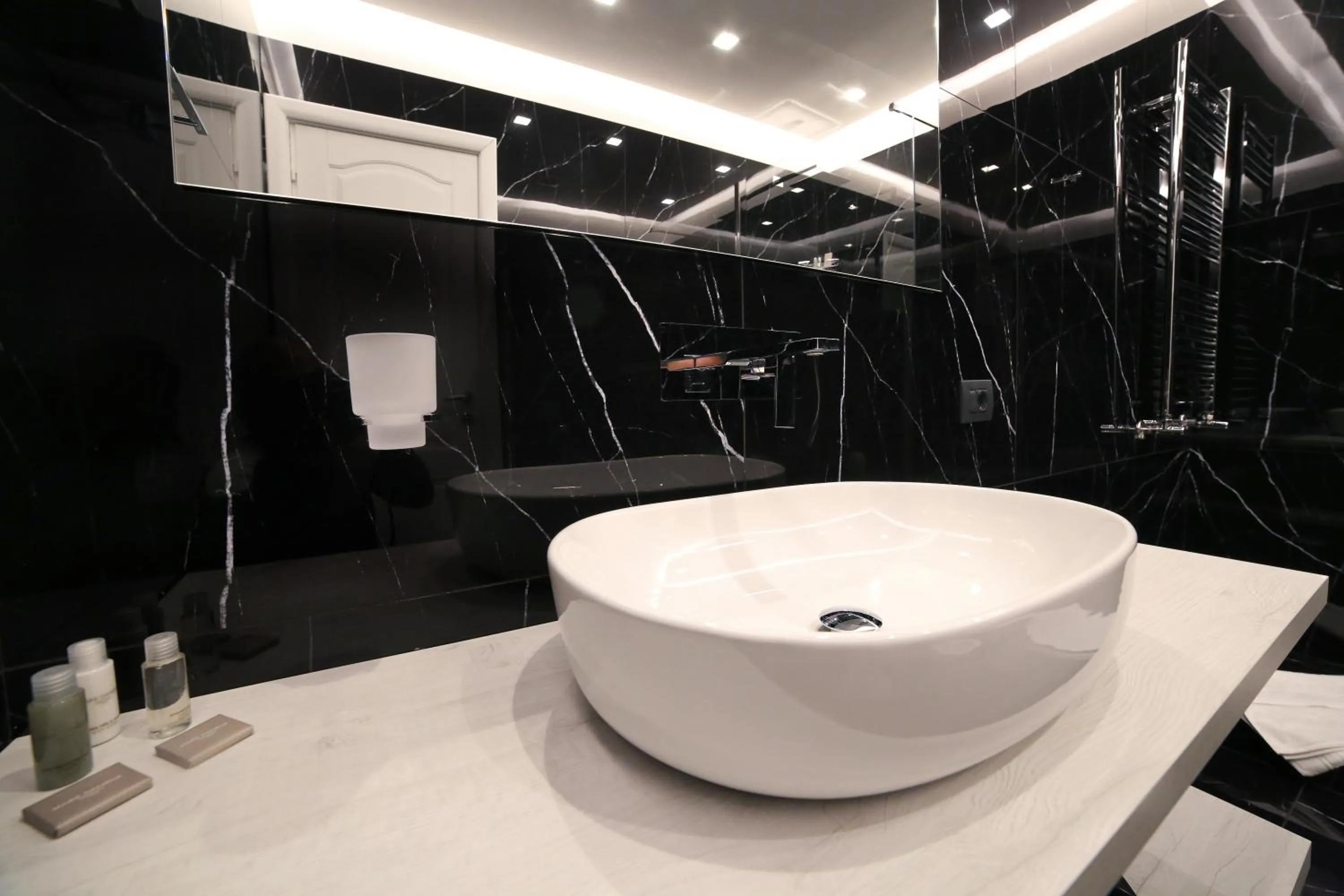 Bathroom in B&B Villa Sant'Elmo con parcheggio interno