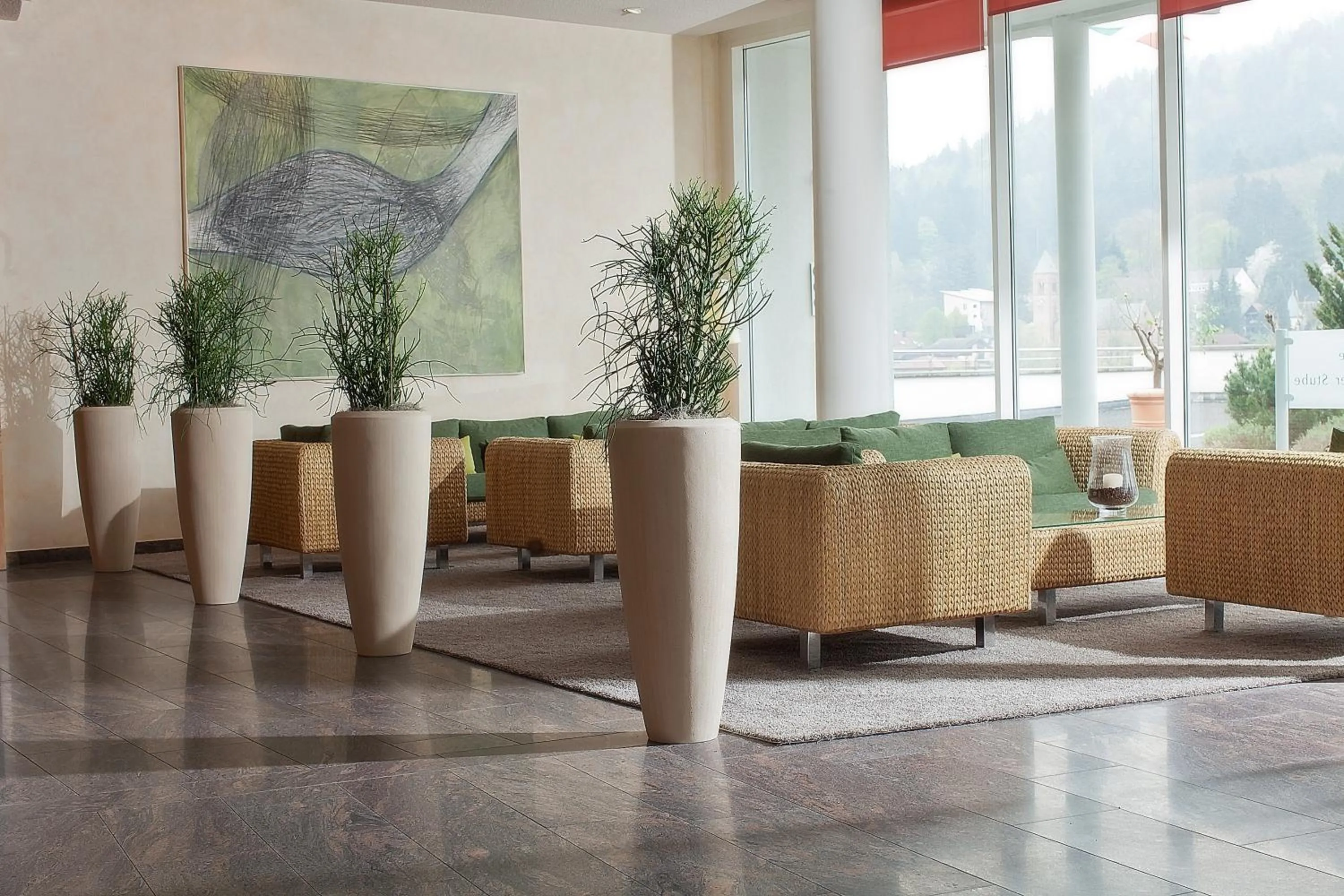 Lobby or reception in Schwarzwald Panorama