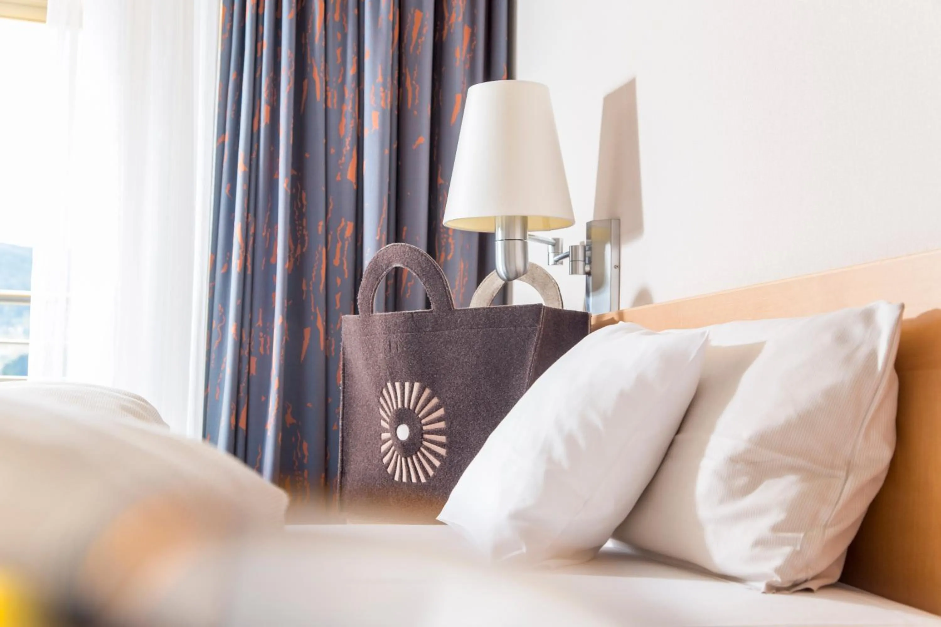 Bed in Schwarzwald Panorama