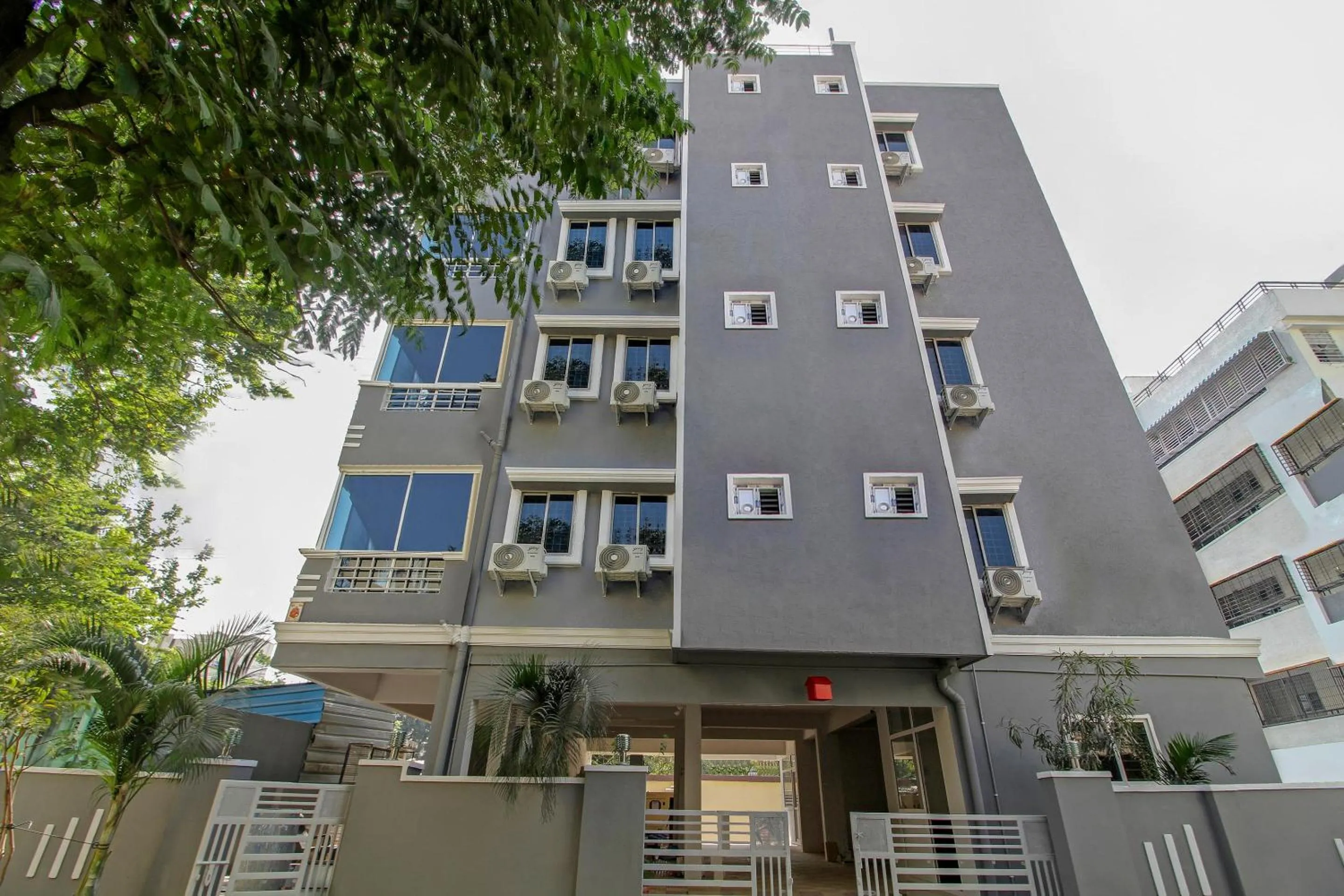 Facade/entrance in Collection O Vennela Residency