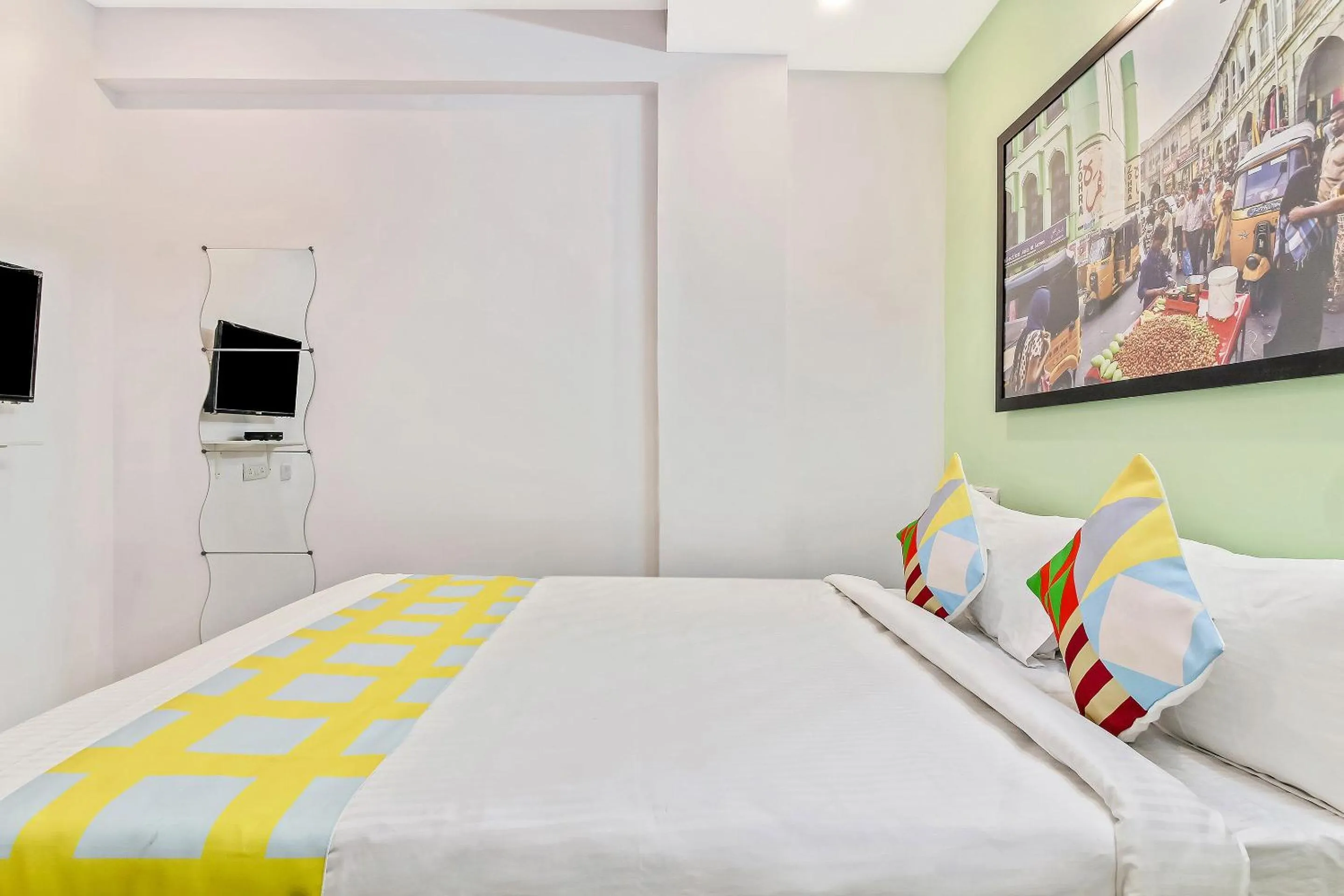 Bedroom, Bed in Collection O Vennela Residency