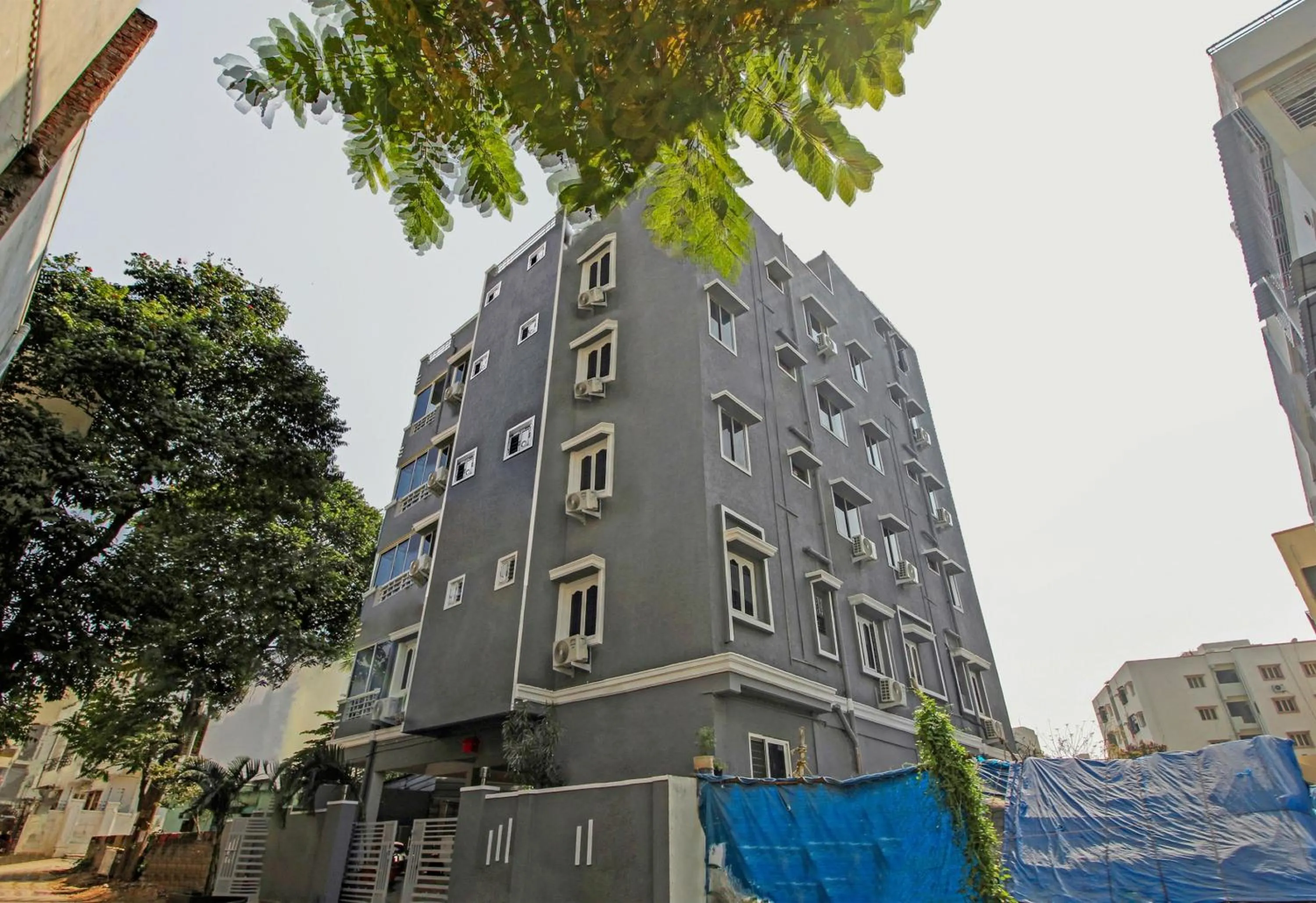 Facade/entrance in Collection O Vennela Residency