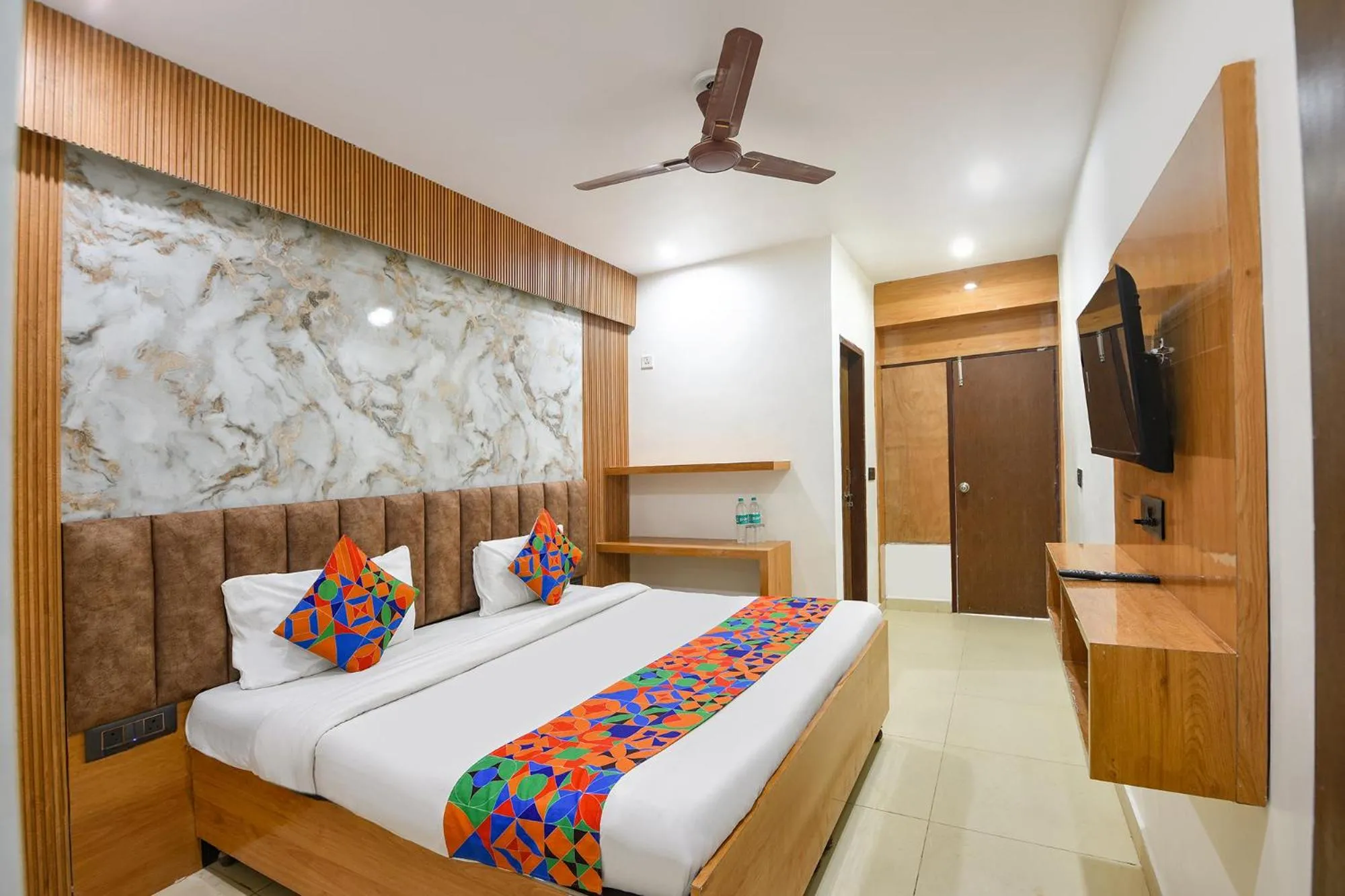 Bed in FabHotel Coco Tree