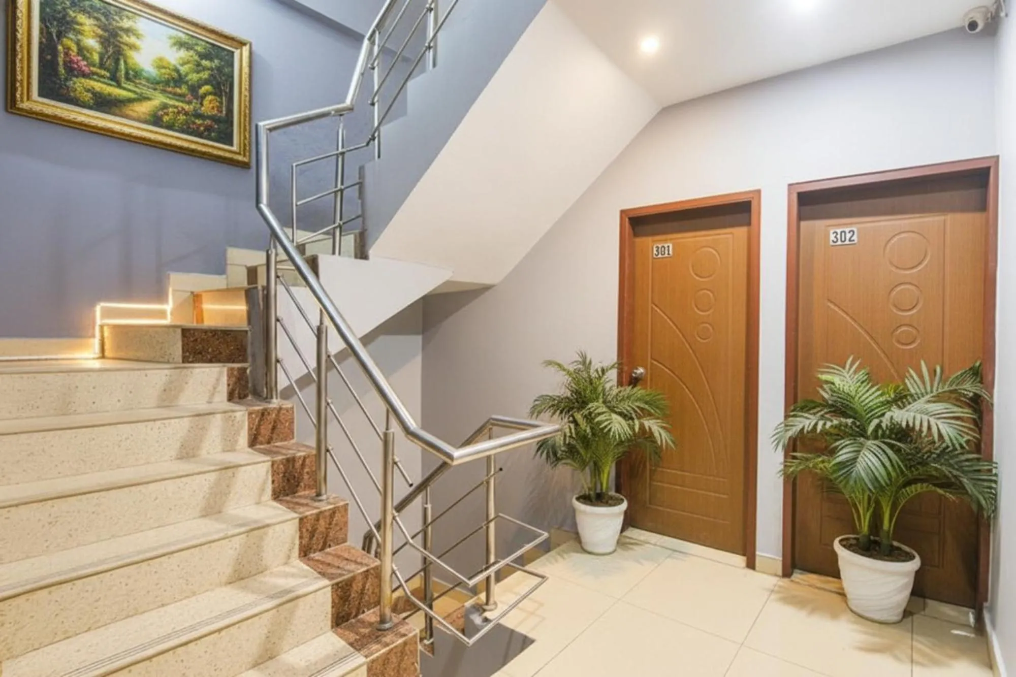Lobby or reception in FabHotel Coco Tree