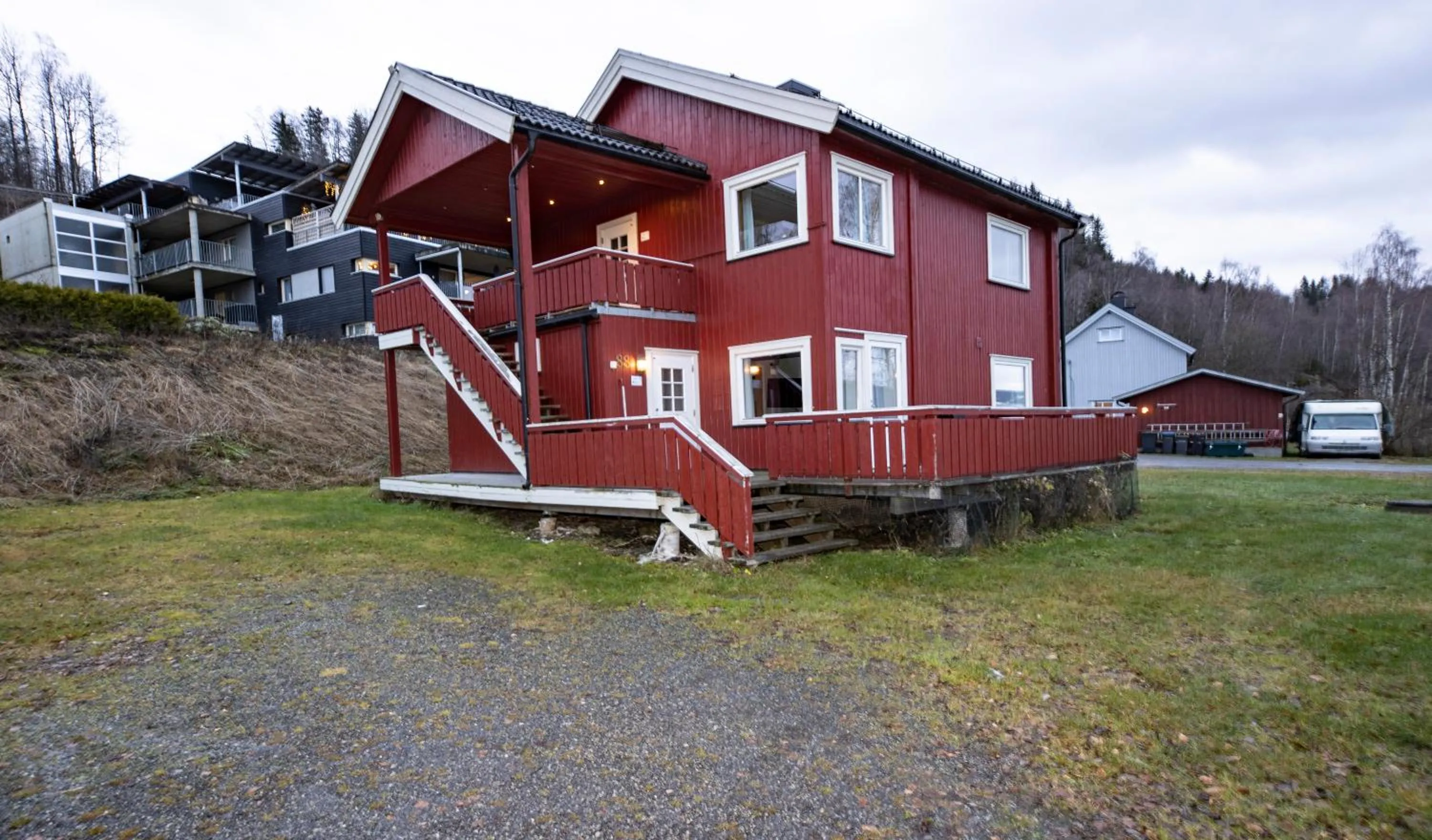 Property building in Lillehammer Camping