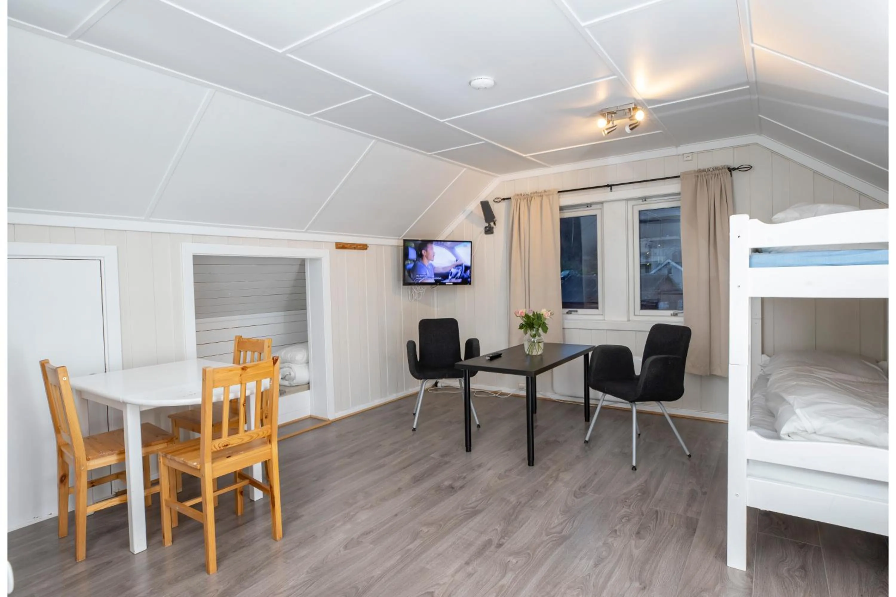 Living room in Lillehammer Camping