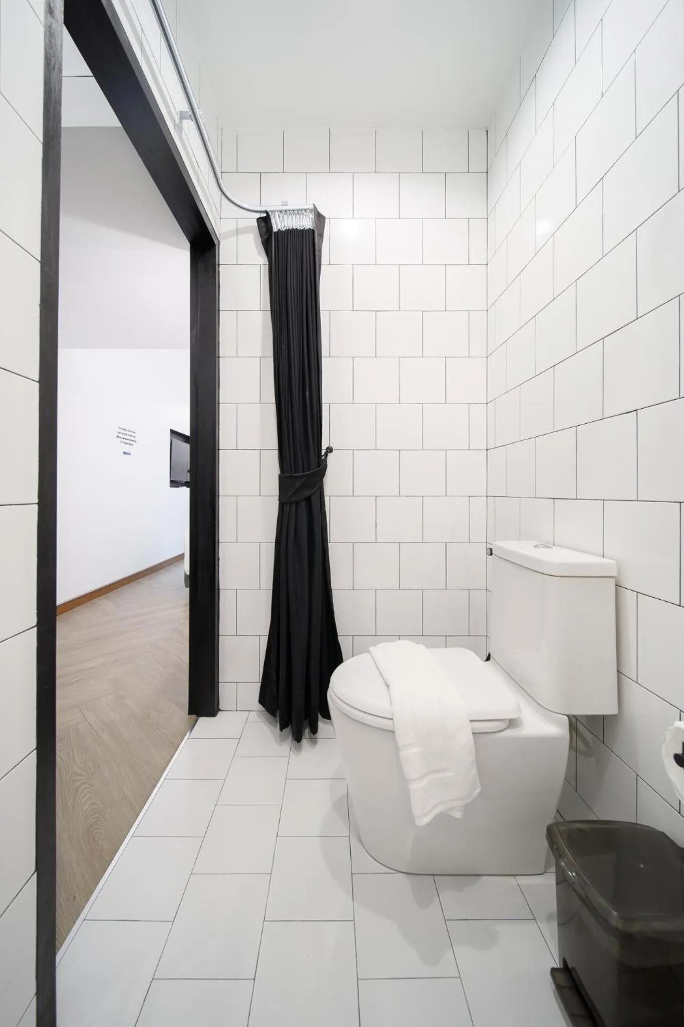 Toilet in Blu Monkey Hub & Hotel Ranong