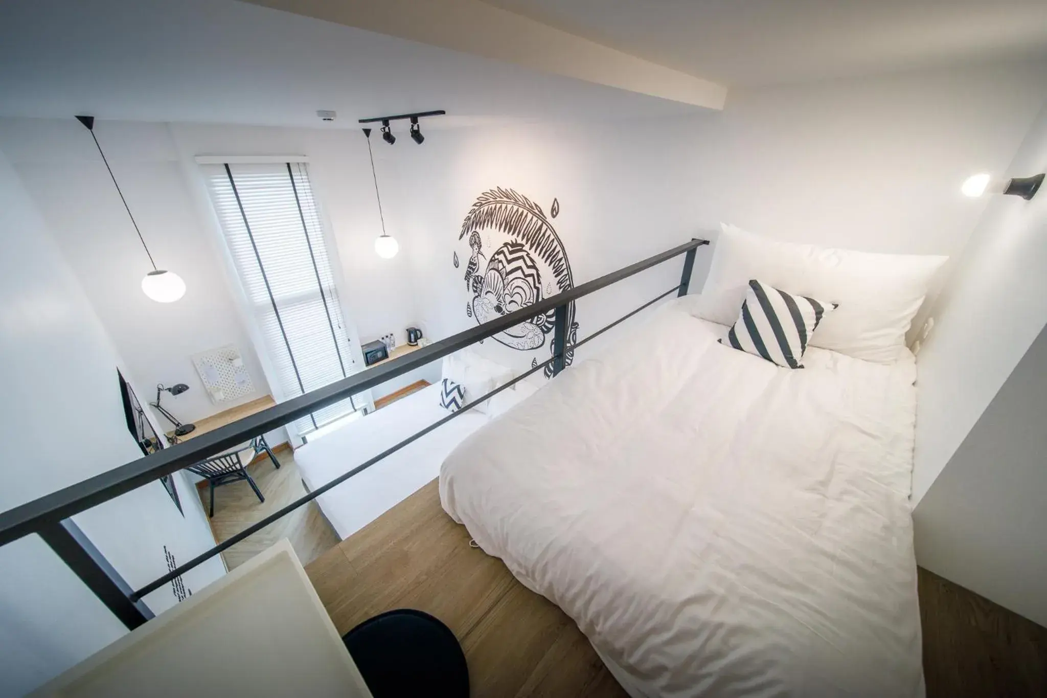 Deluxe Triple Room in Blu Monkey Hub & Hotel Ranong Deluxe Triple Room in Blu Monkey Hub & Hotel Ranong