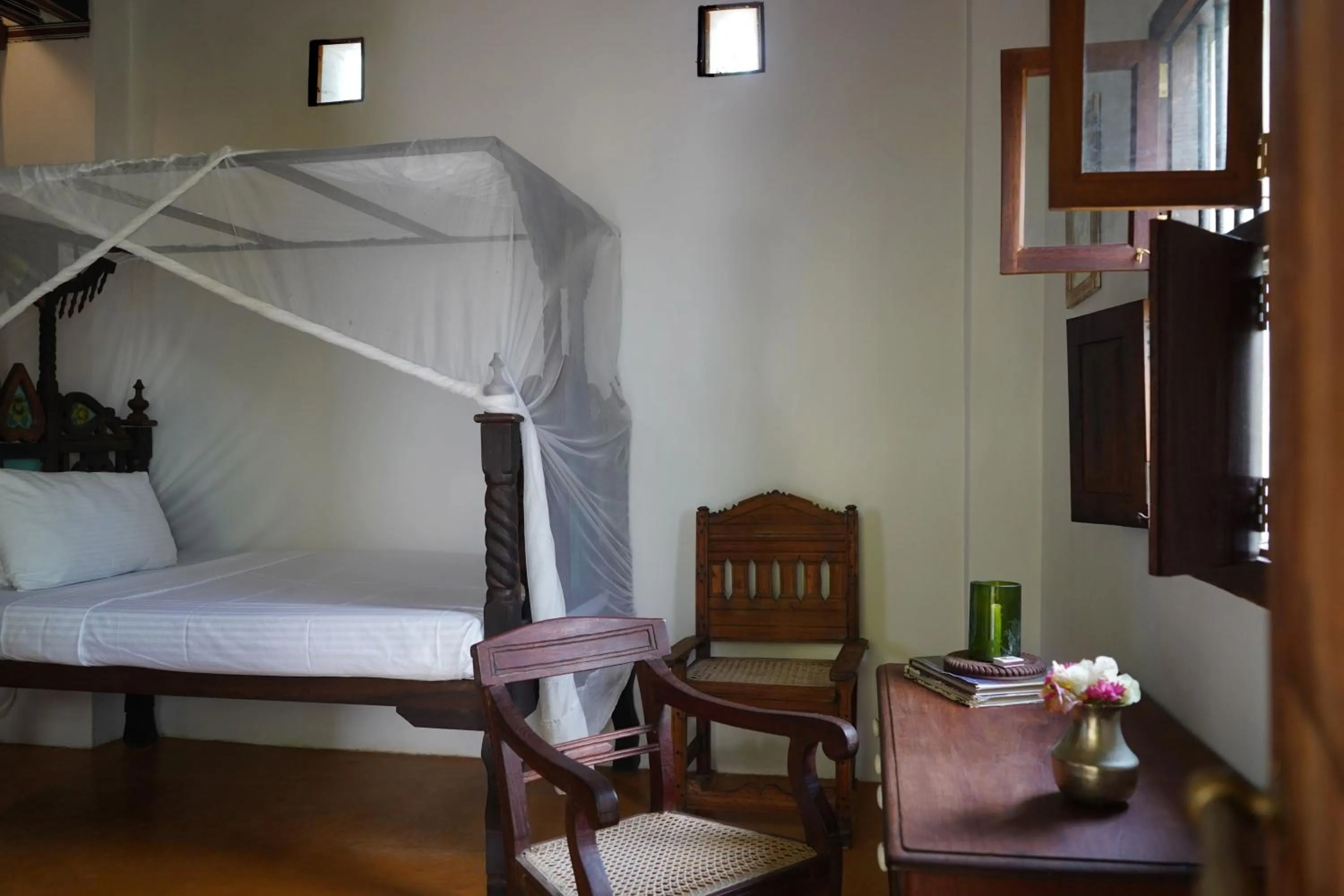 Bed in Kijani Hotel