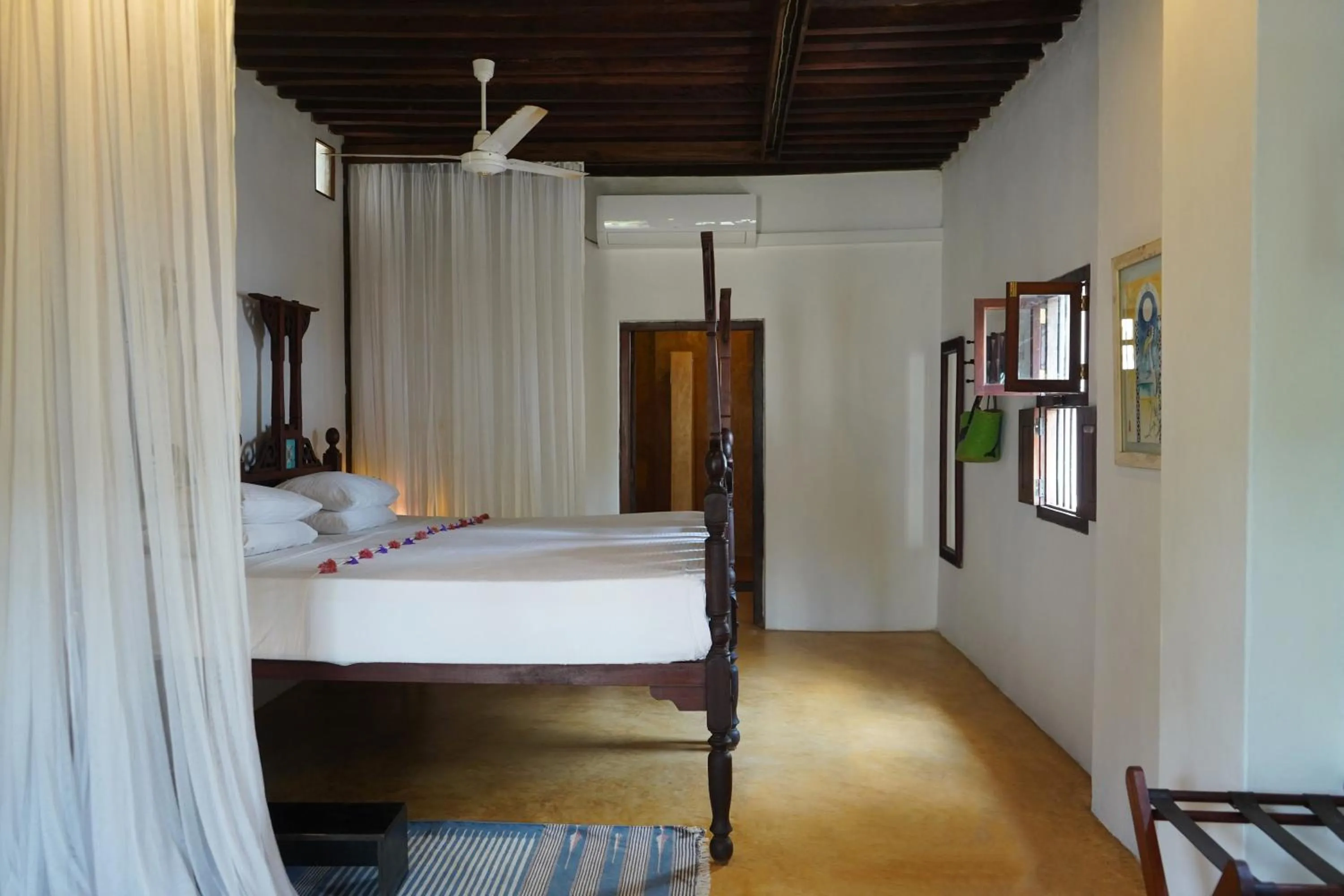 Bed in Kijani Hotel