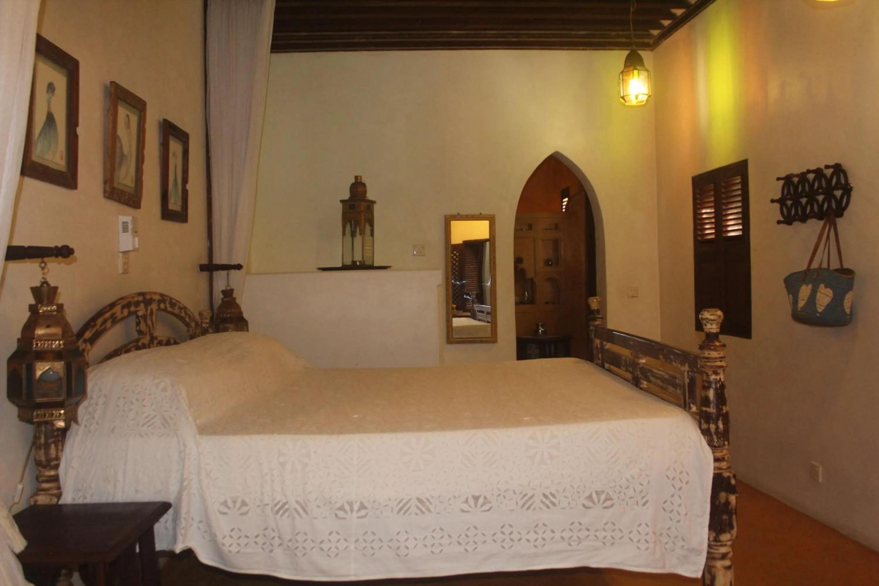 Photo of the whole room, Bed in Kijani Hotel