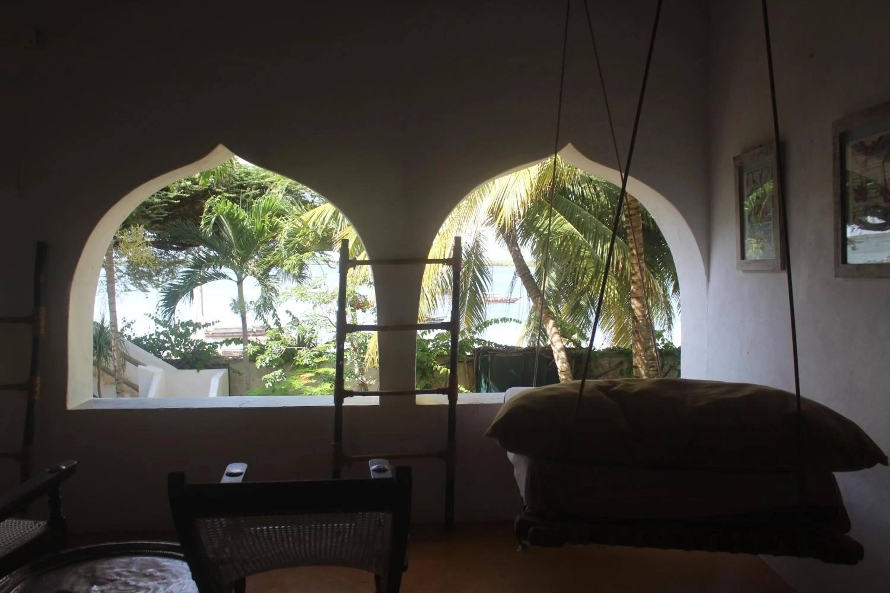 Garden view in Kijani Hotel