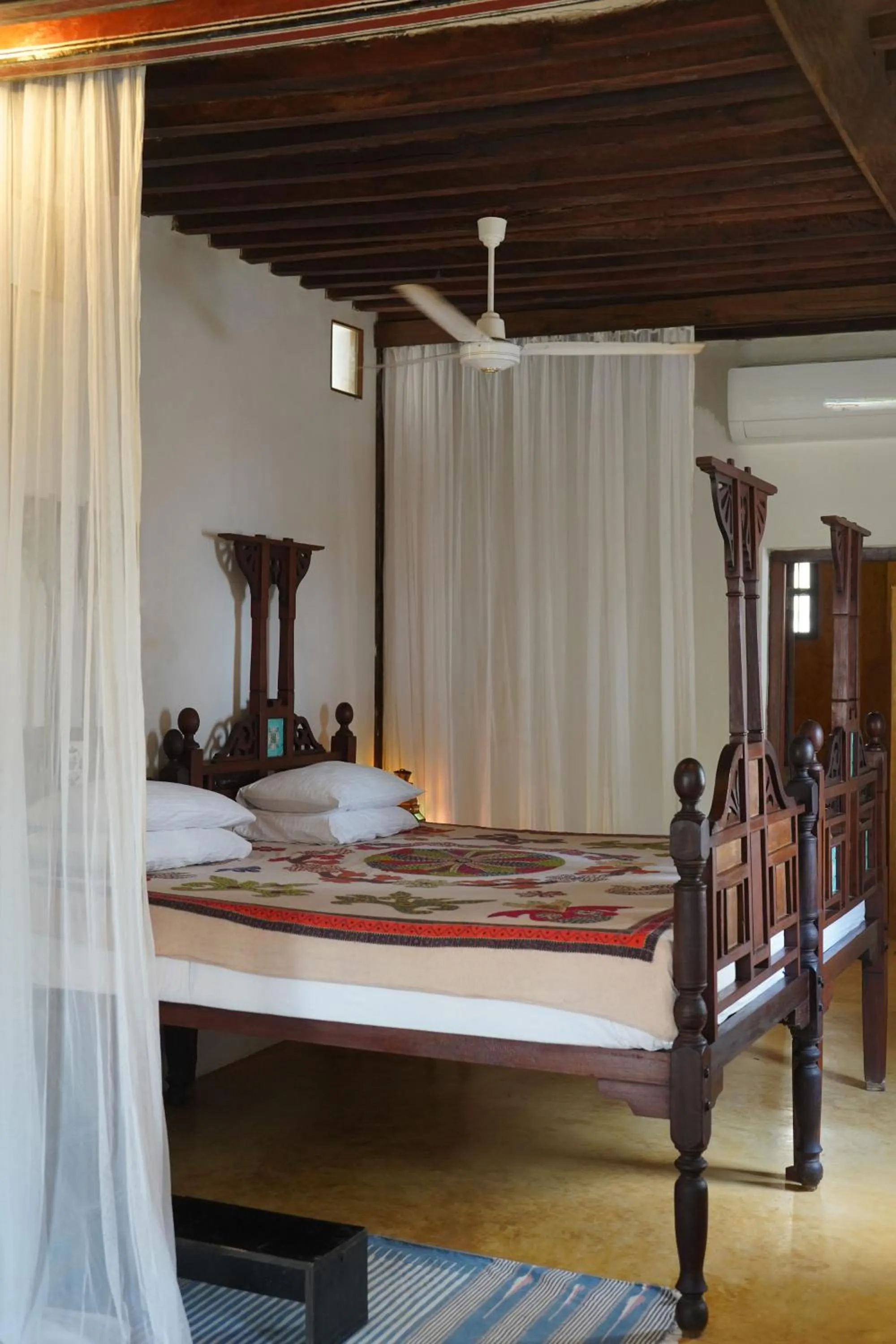 Bed in Kijani Hotel