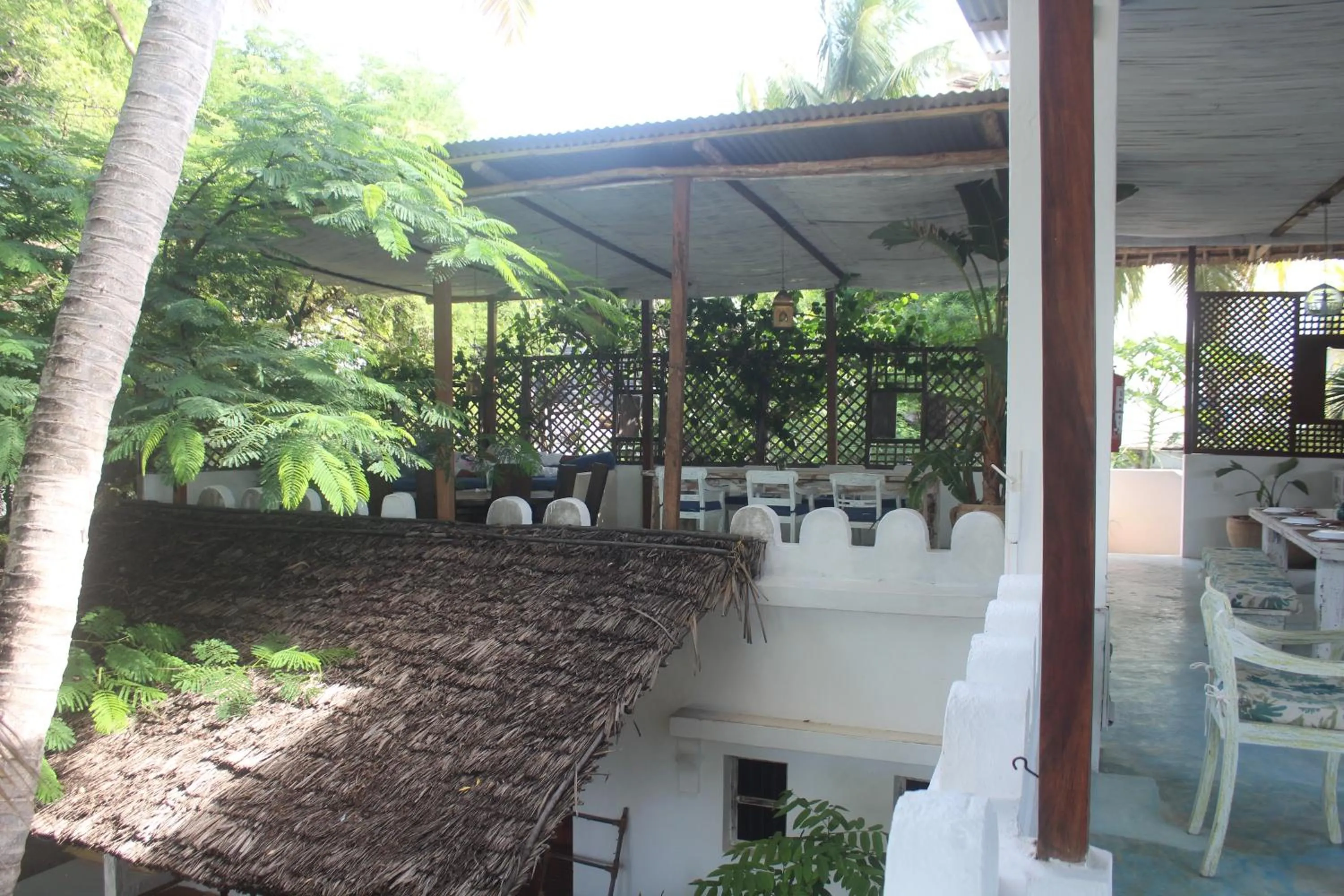 Dining area in Kijani Hotel