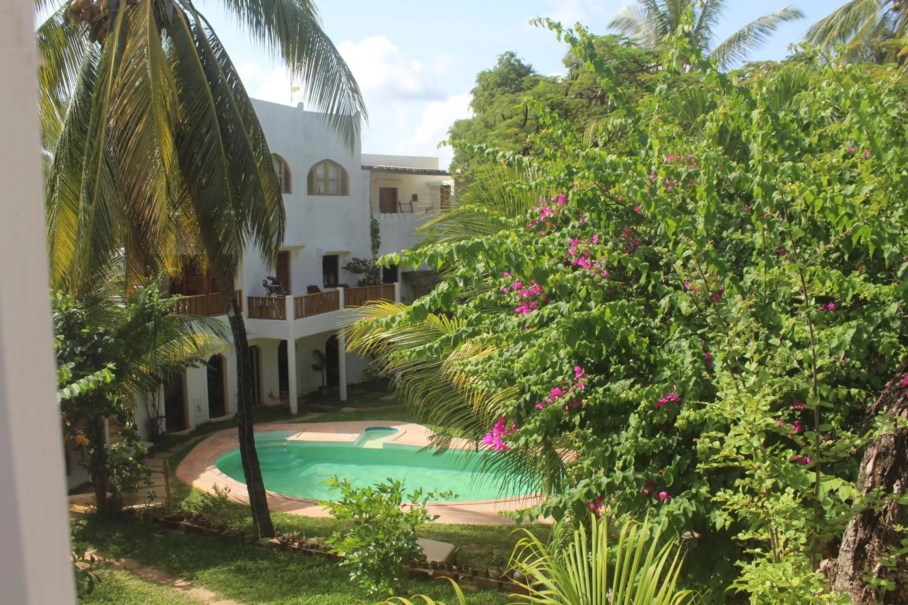 Swimming pool in Kijani Hotel
