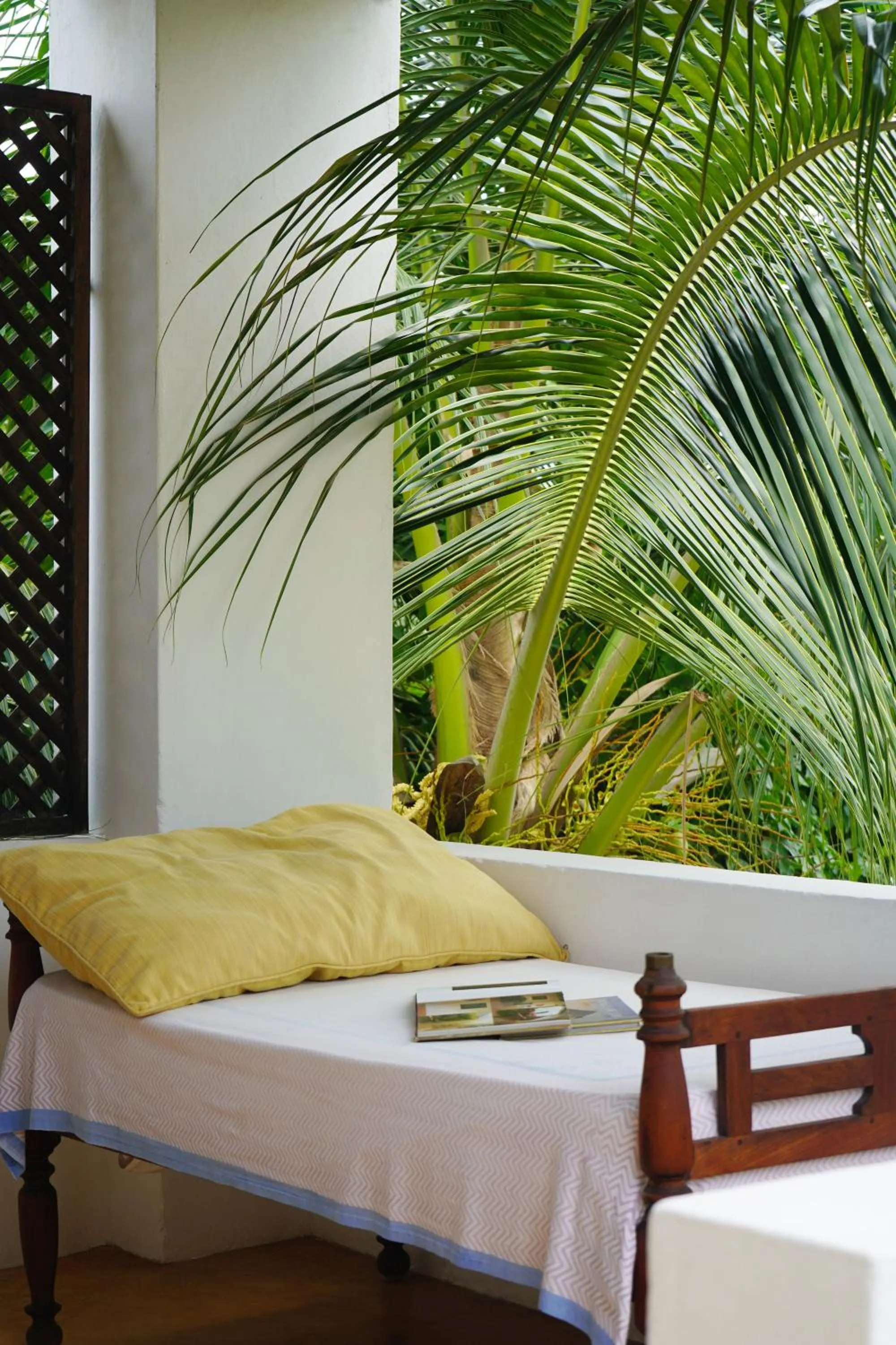 Bed in Kijani Hotel