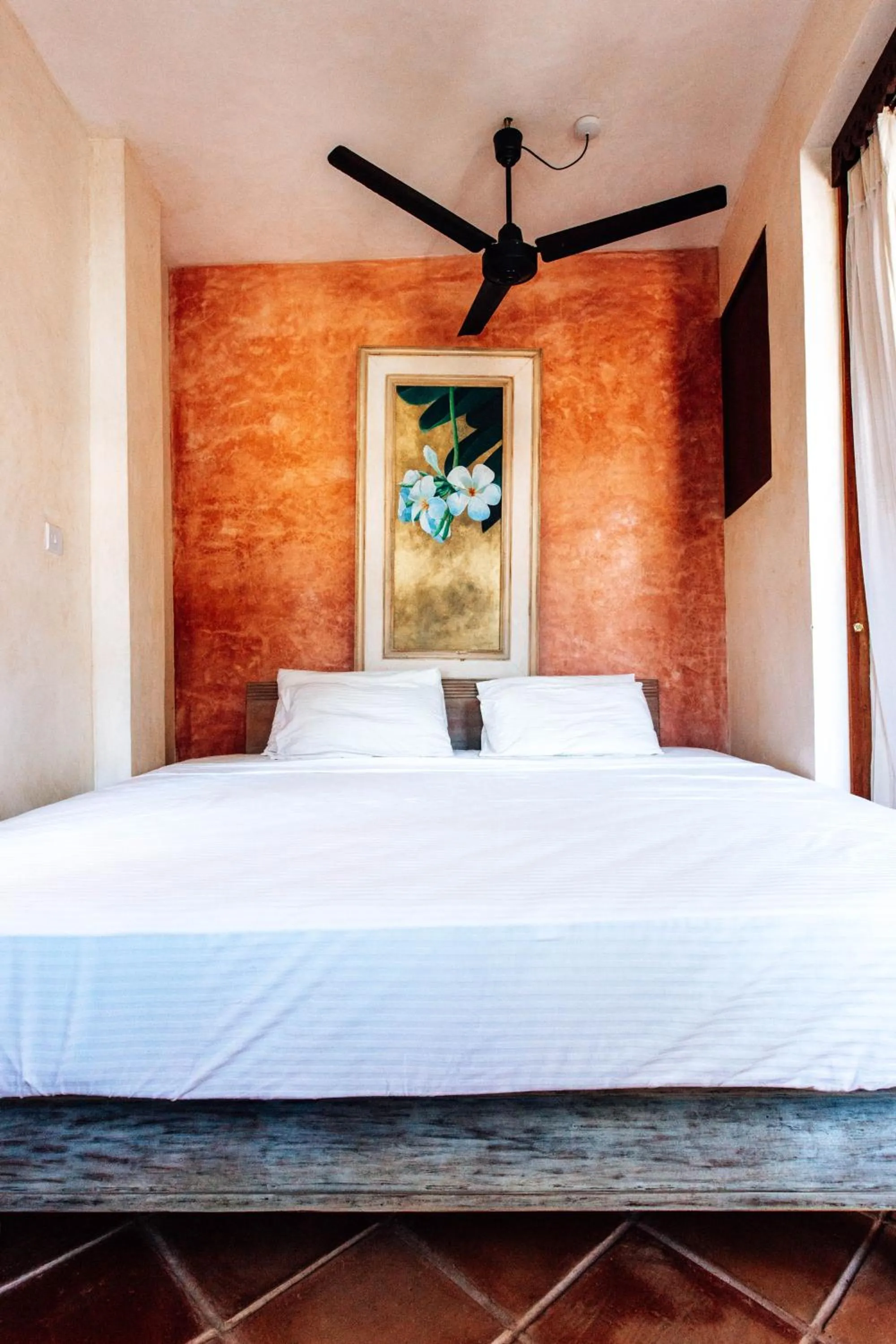 Bed in Kijani Hotel